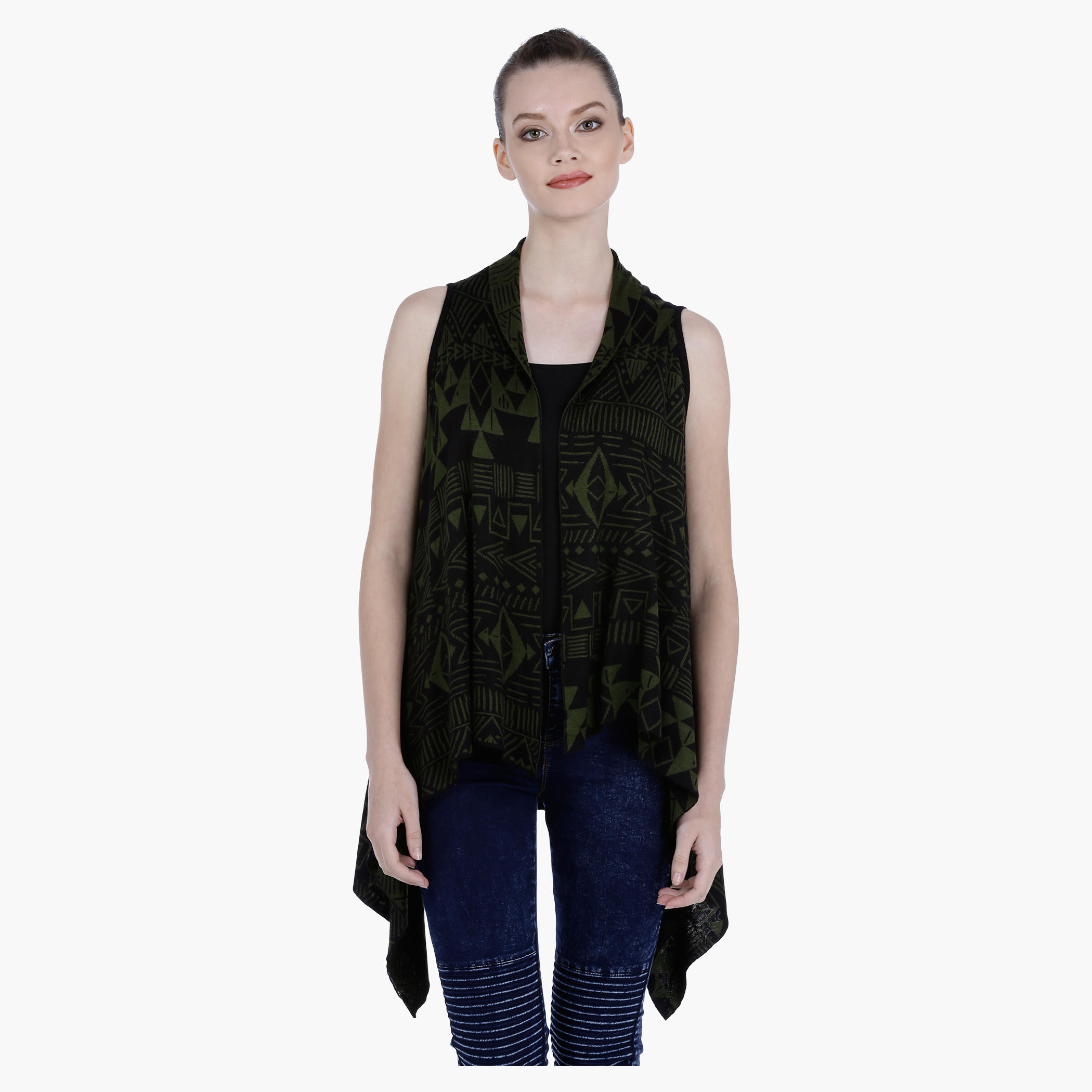 Asymmetric Sleeveless Shrug with Open Front-women-winterwear-cardigansandjumpers-cardigans-image-1