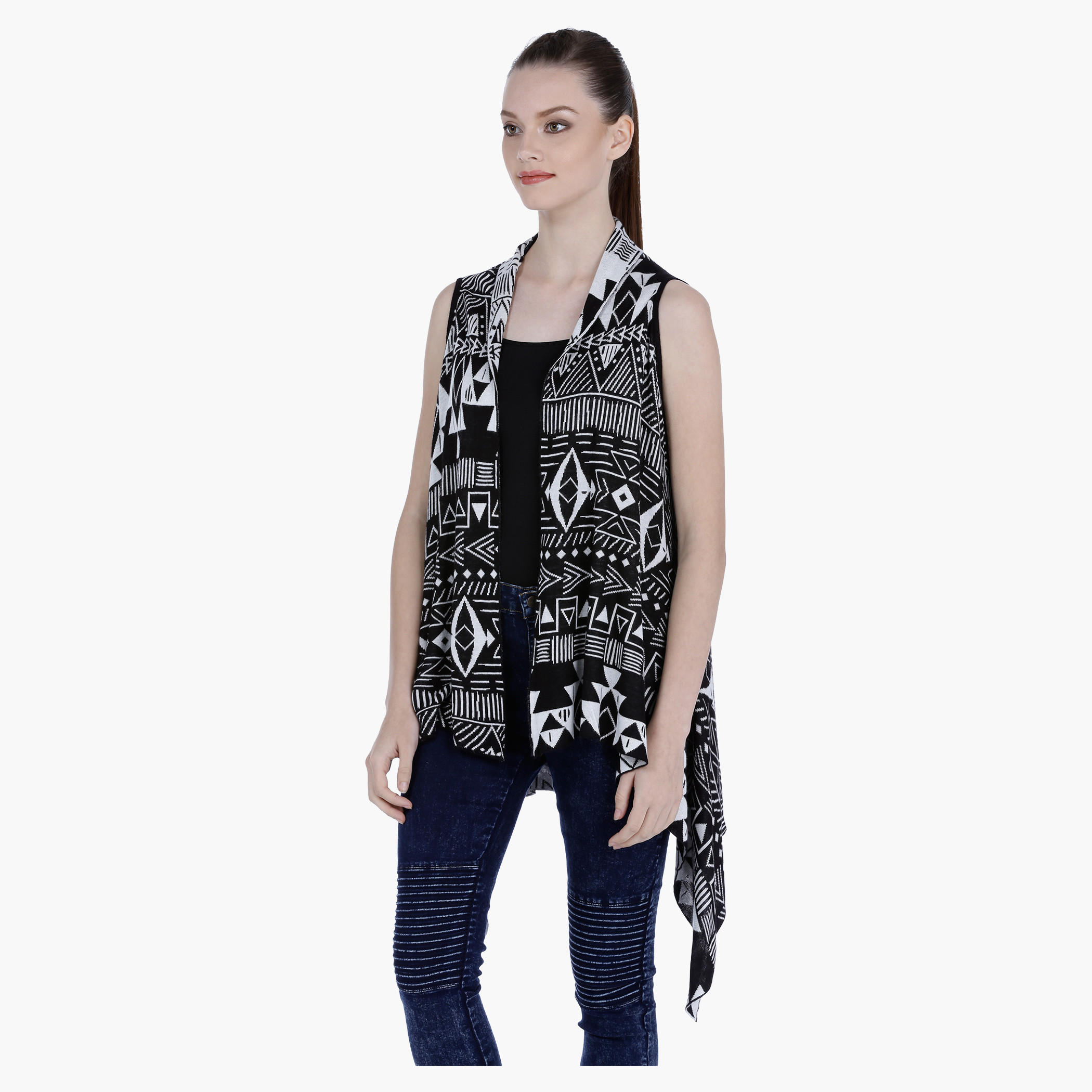 Asymmetric Sleeveless Shrug with Open Front-women-winterwear-cardigansandjumpers-cardigans-image-8