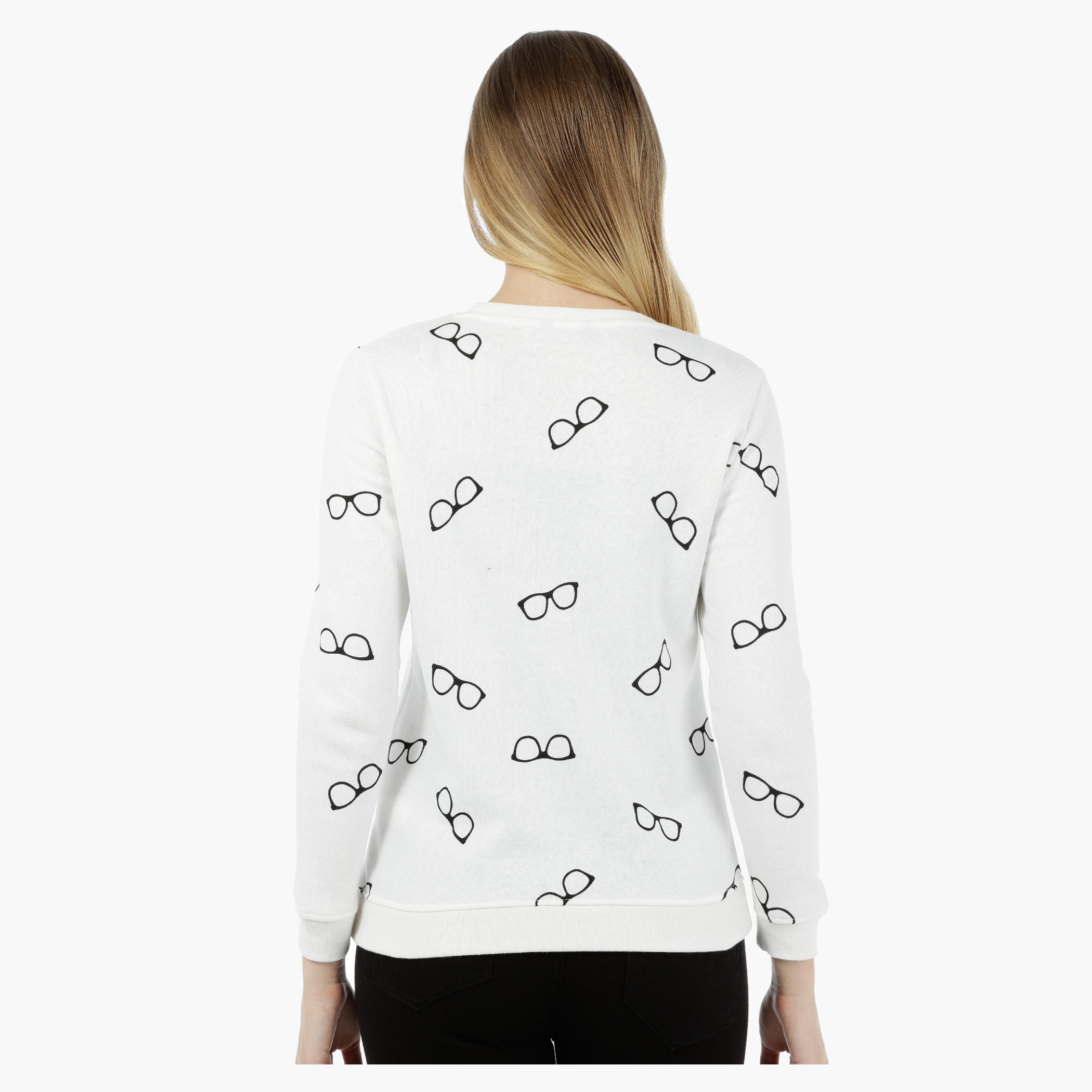 Graphic Sweat Top-women-winterwear-hoodiesandsweatshirts-sweatshirts-image-2