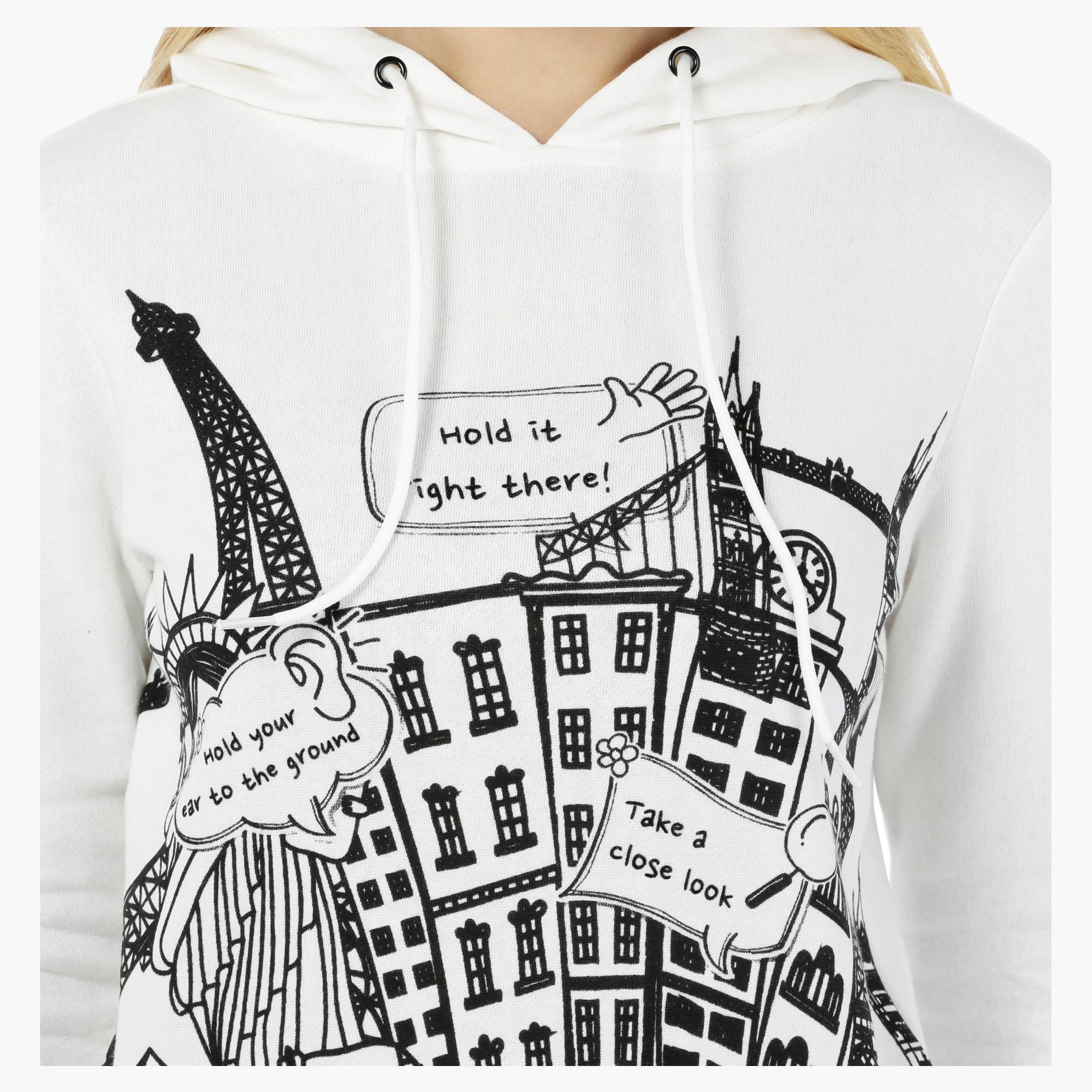 Printed Hooded Sweatshirt-women-winterwear-hoodiesandsweatshirts-hoodies-image-4