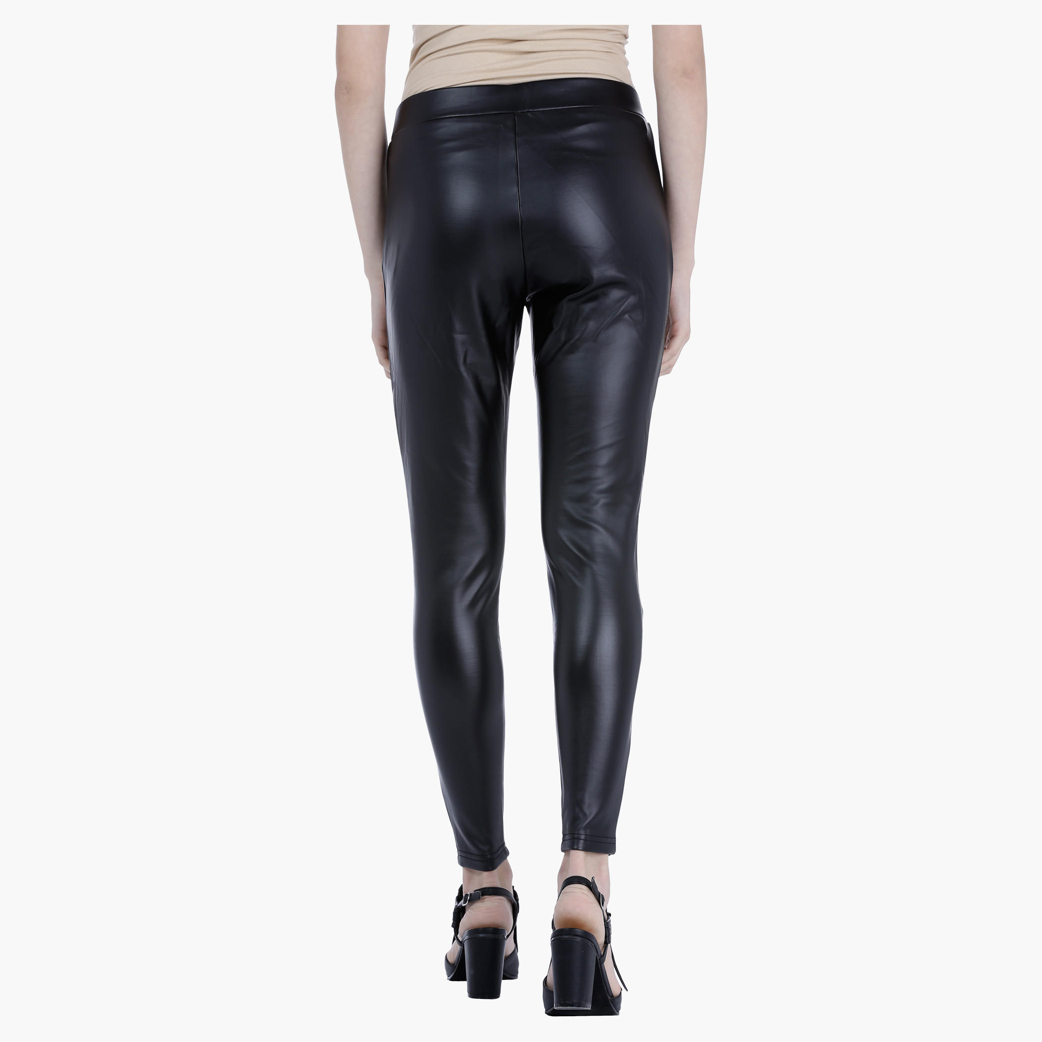 Leggings with Elasticised Waistband-women-clothing-bottoms-leggings-image-2