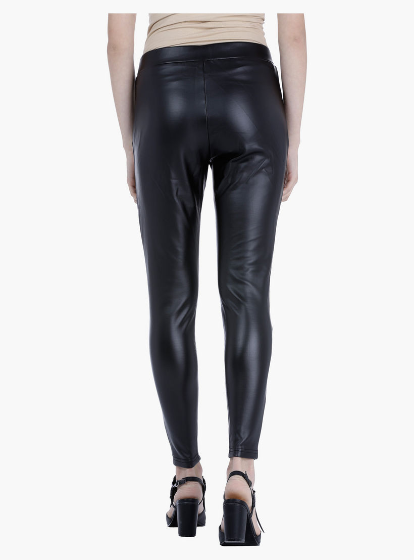 Leggings with Elasticised Waistband-women-clothing-bottoms-leggings-image-2
