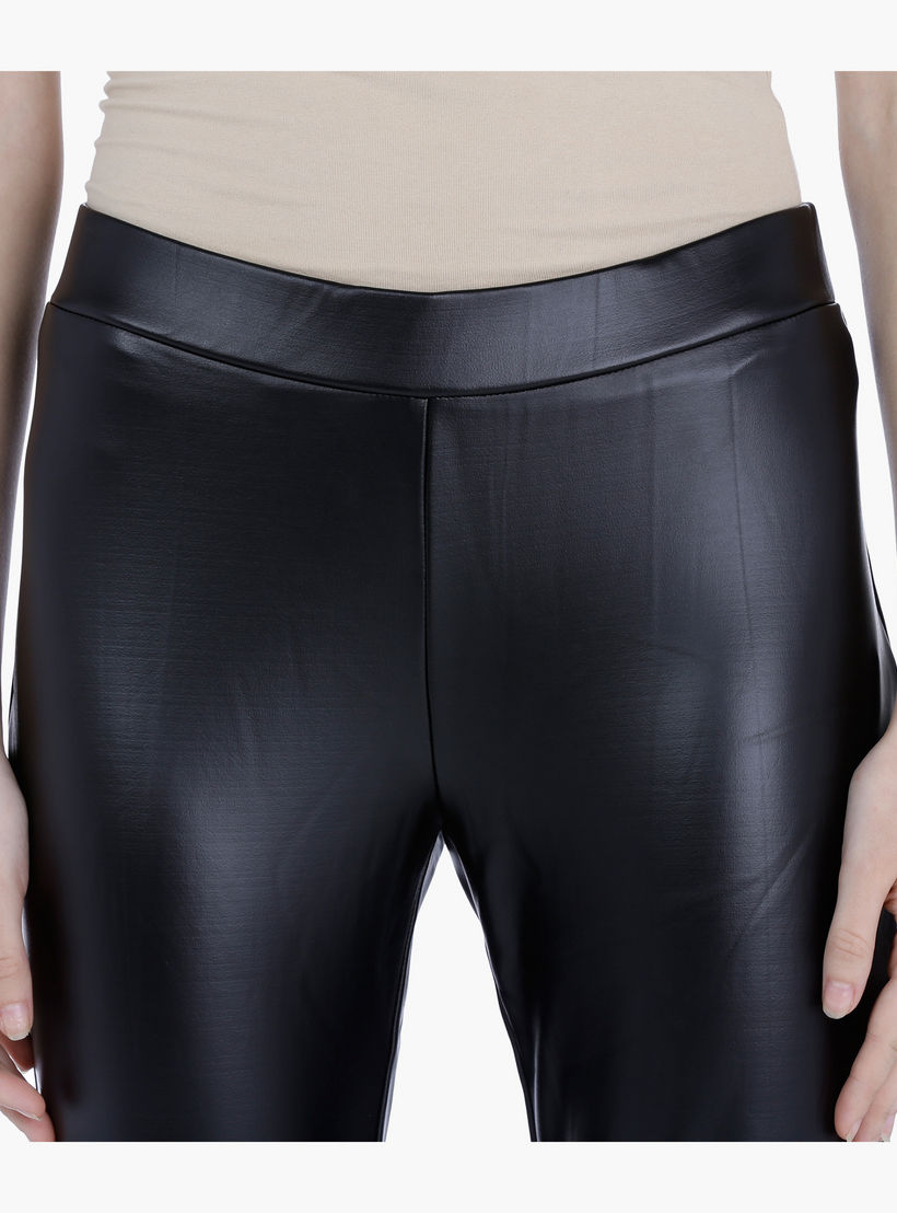 Leggings with Elasticised Waistband-women-clothing-bottoms-leggings-image-4