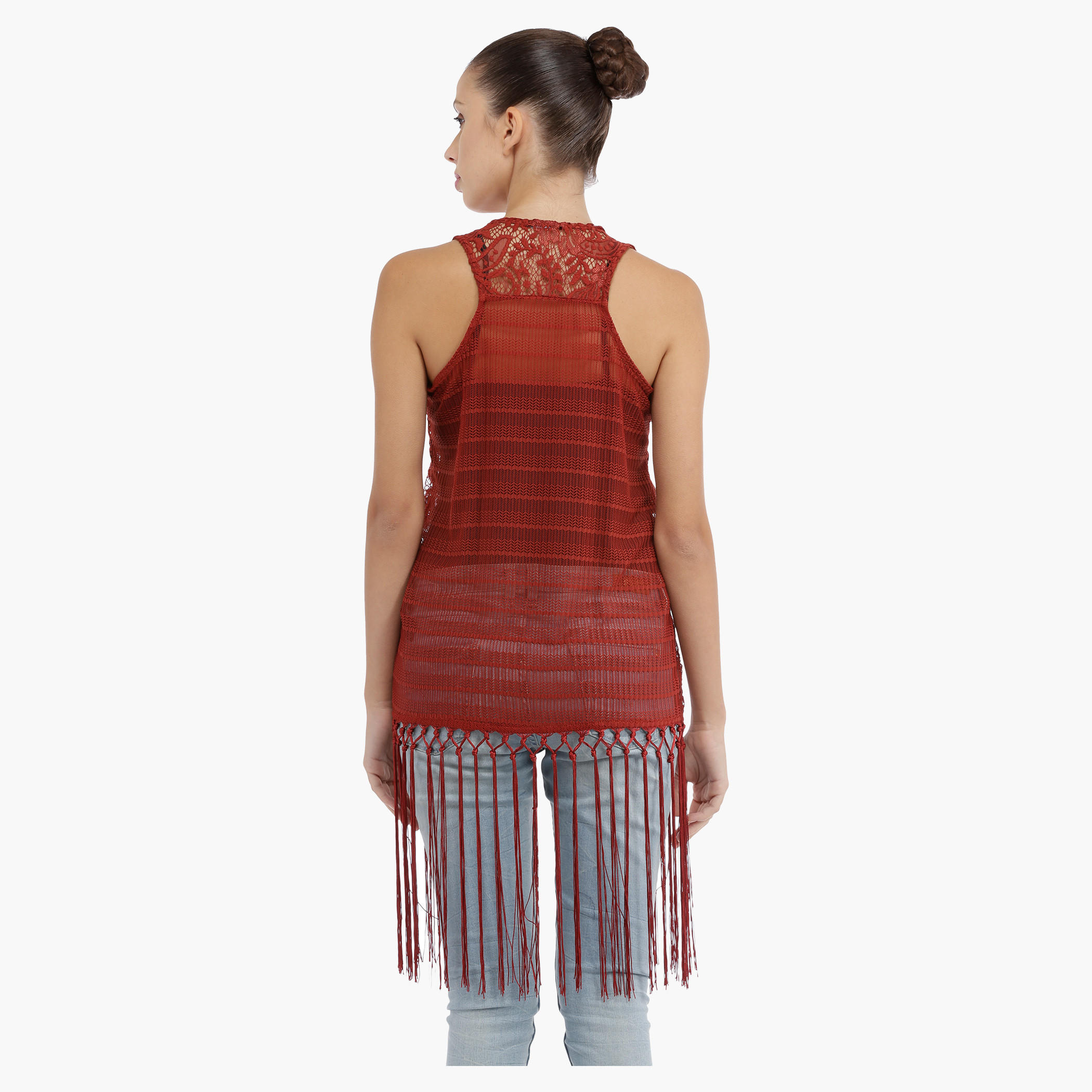 Sleeveless Shrug with Tassels-women-clothing-shirtsandblouses-blouses-image-7