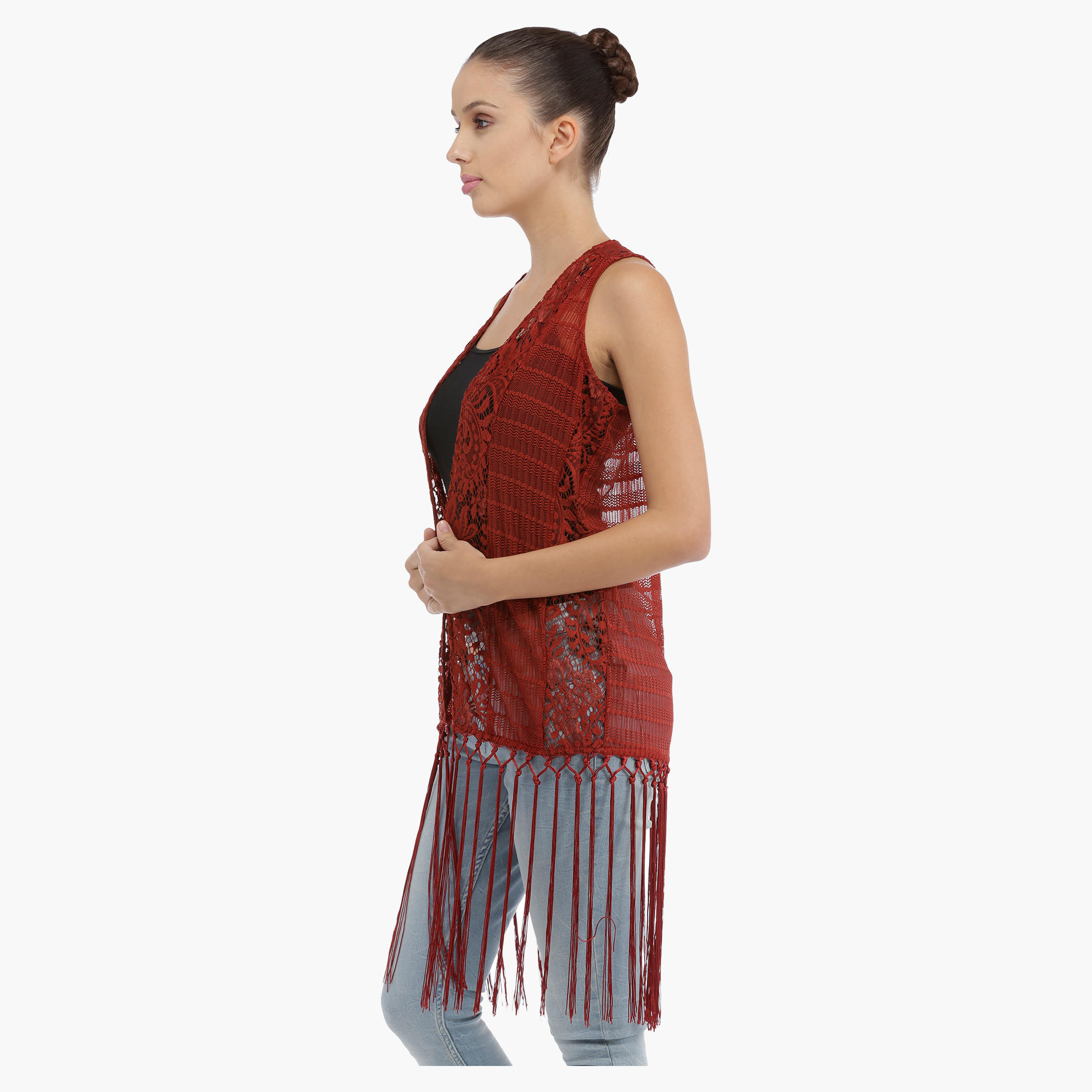 Sleeveless Shrug with Tassels-women-clothing-shirtsandblouses-blouses-image-8