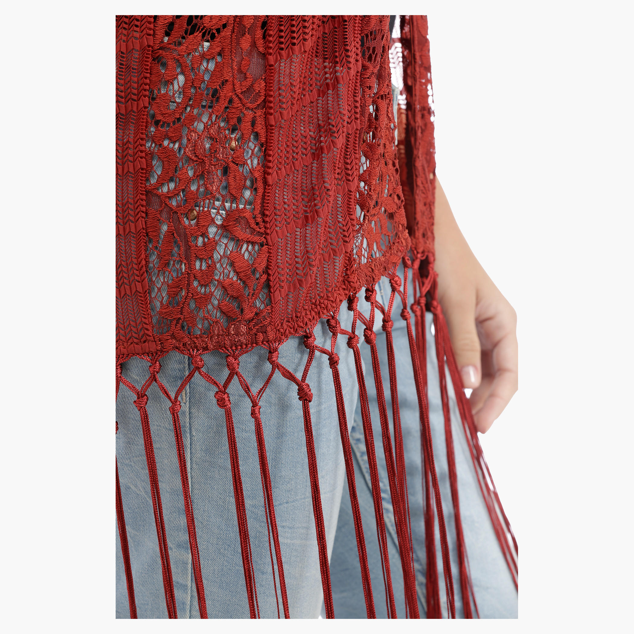 Sleeveless Shrug with Tassels-women-clothing-shirtsandblouses-blouses-image-9