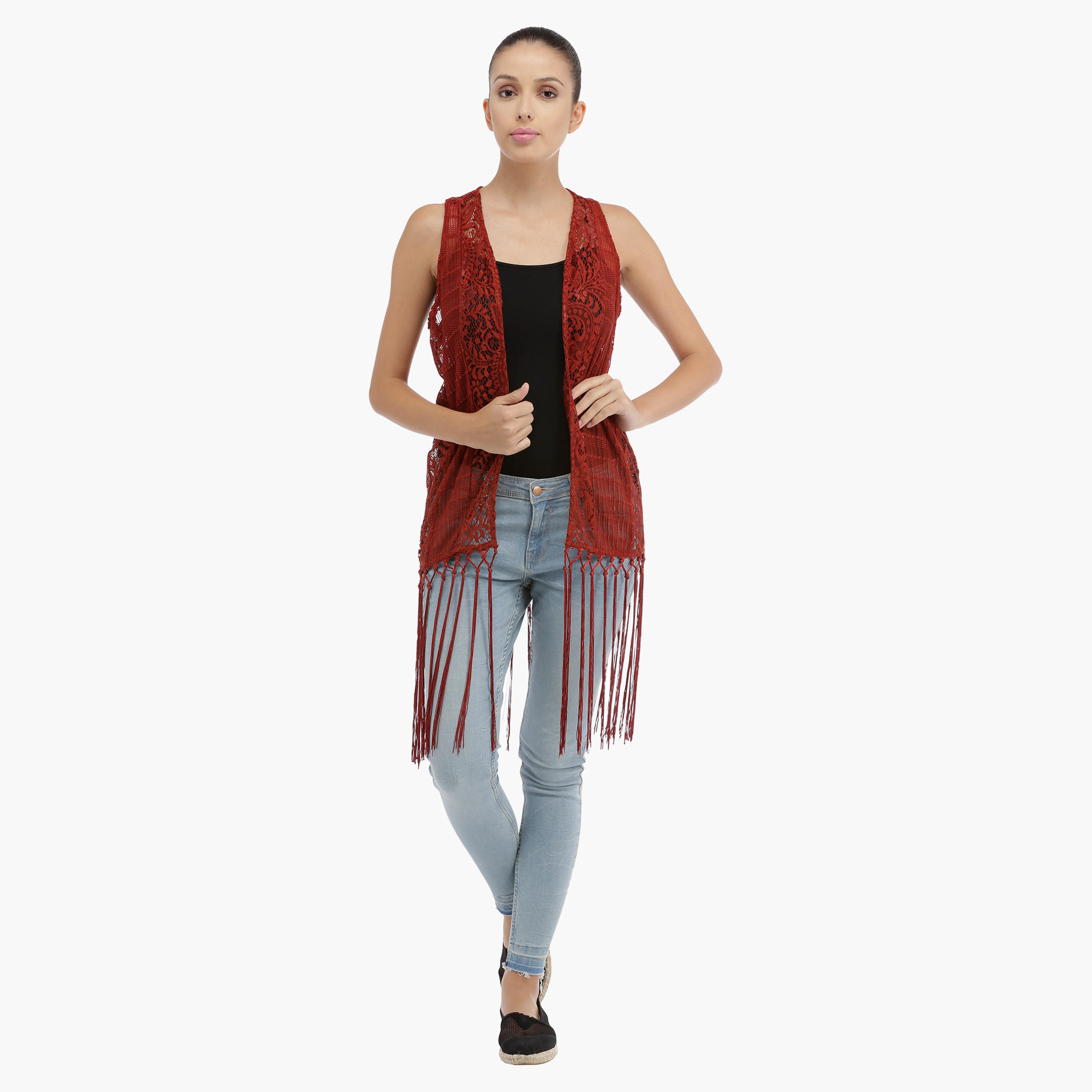 Sleeveless Shrug with Tassels-women-clothing-shirtsandblouses-blouses-image-10