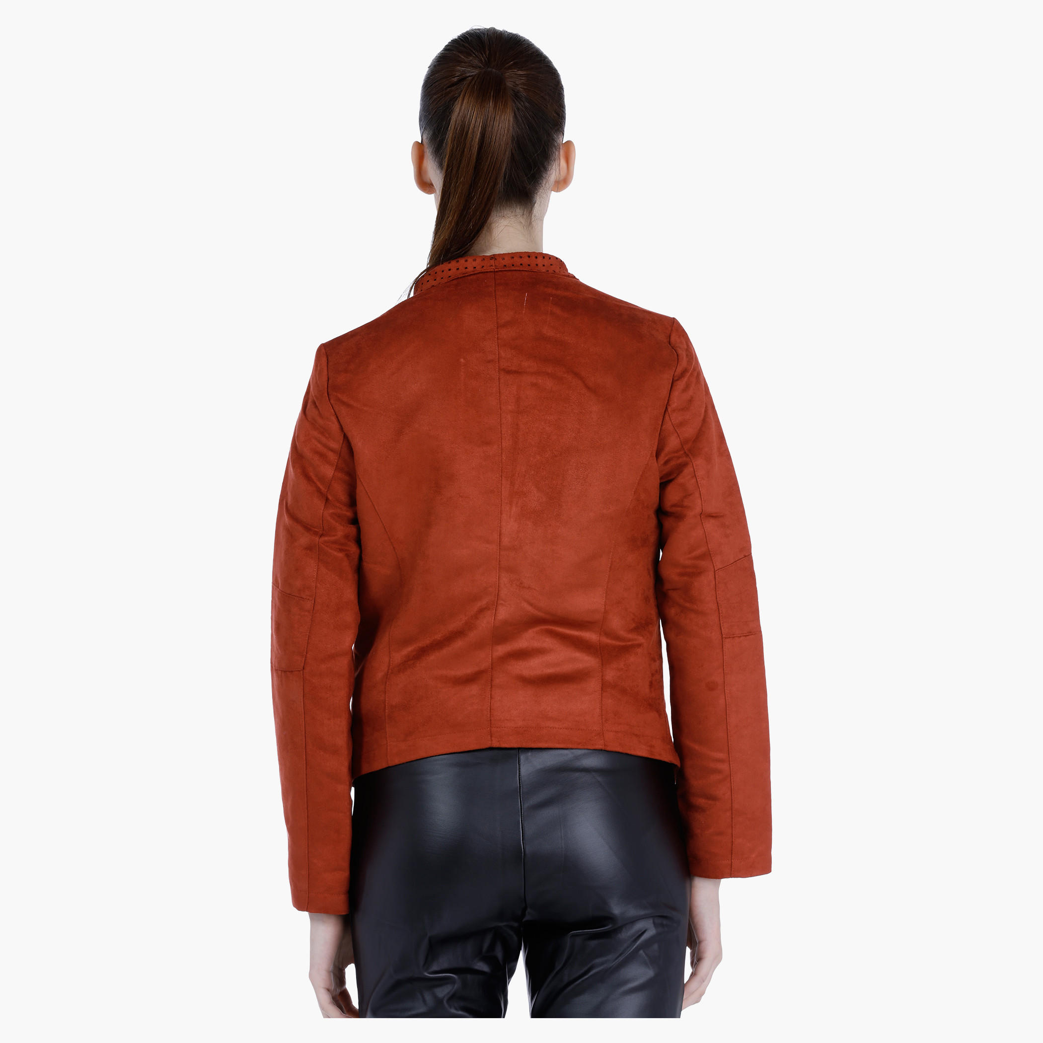 Long Sleeves Jacket with Side Zip Closure-women-winterwear-coatsandjackets-jackets-image-4