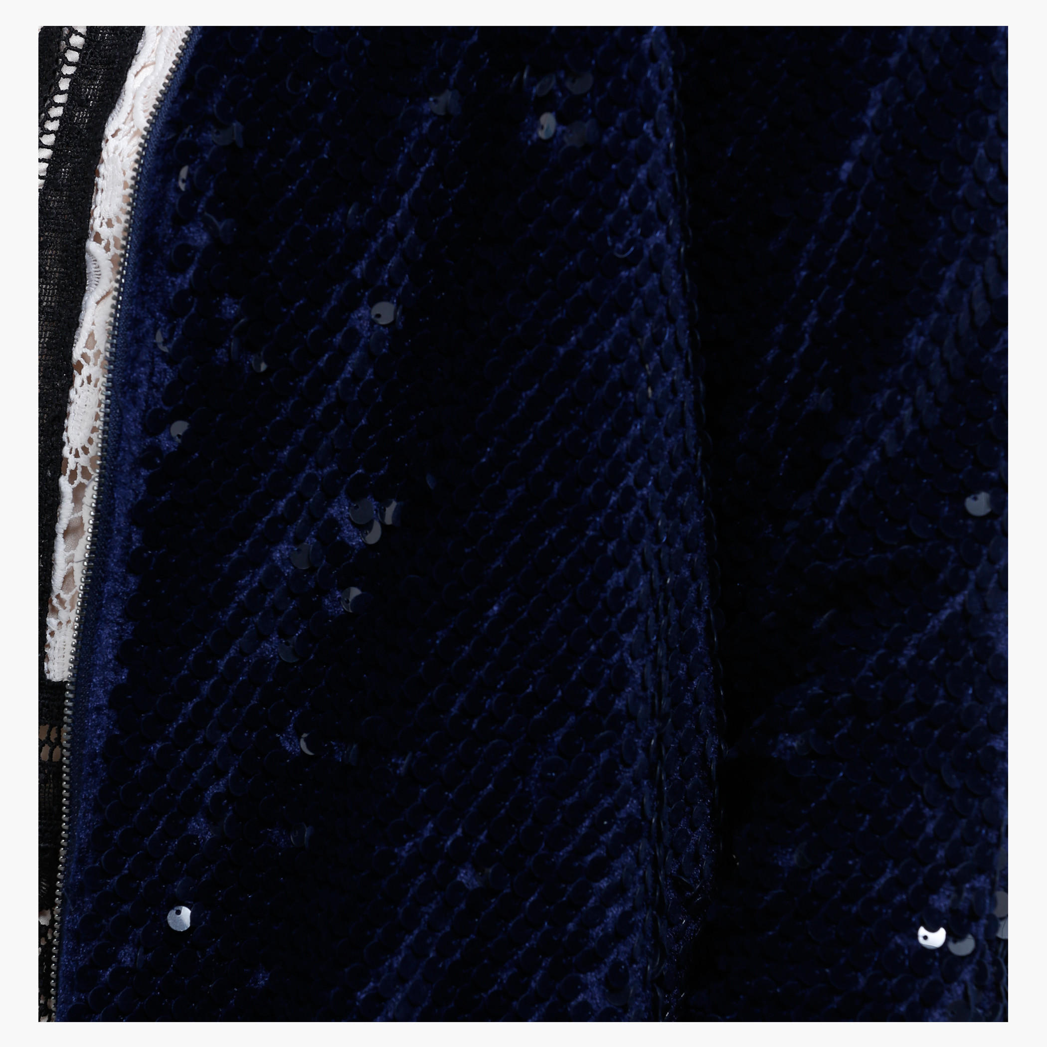 Bomber Jacket with Sequin Detail and Long Sleeves-women-winterwear-coatsandjackets-jackets-image-4