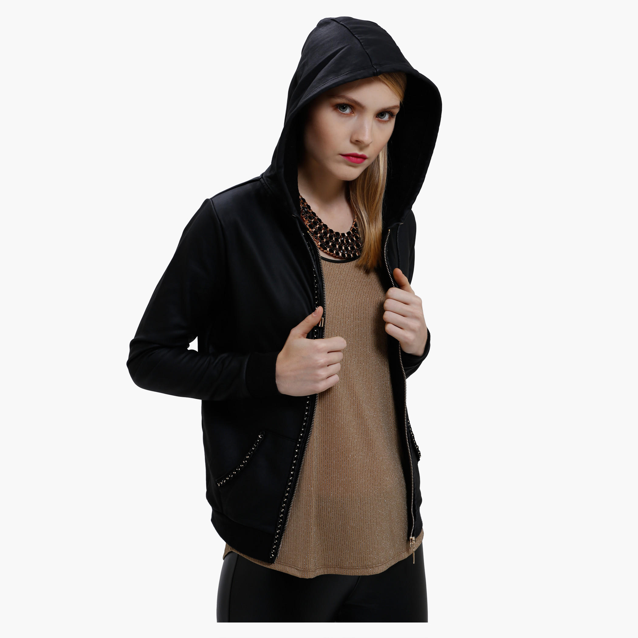 Embellished Long Sleeves Jacket with Hood-women-winterwear-coatsandjackets-jackets-image-3
