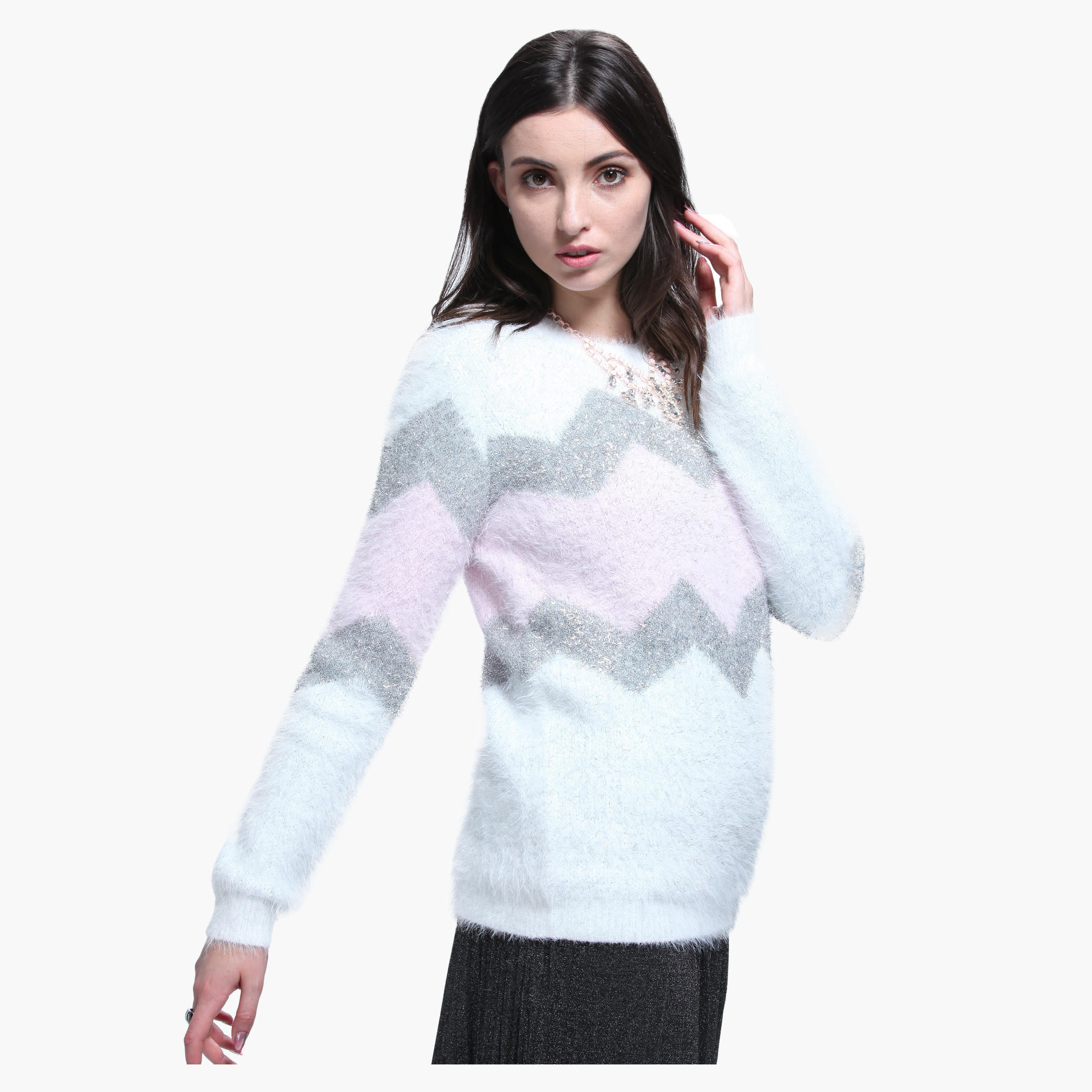 Long Sleeves Round Neck Sweater-women-clothing-cardigansandjumpers-jumpers-image-3