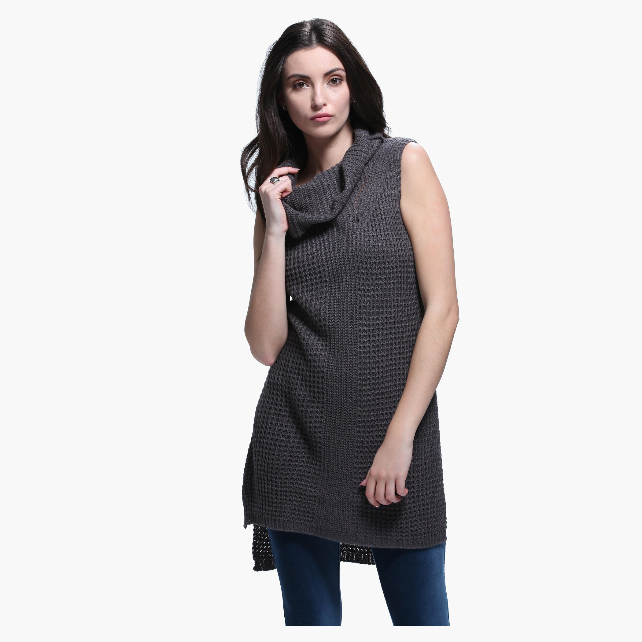 Cowl Neck Sleeveless Tunic Sweater-women-clothing-cardigansandjumpers-jumpers-image-1