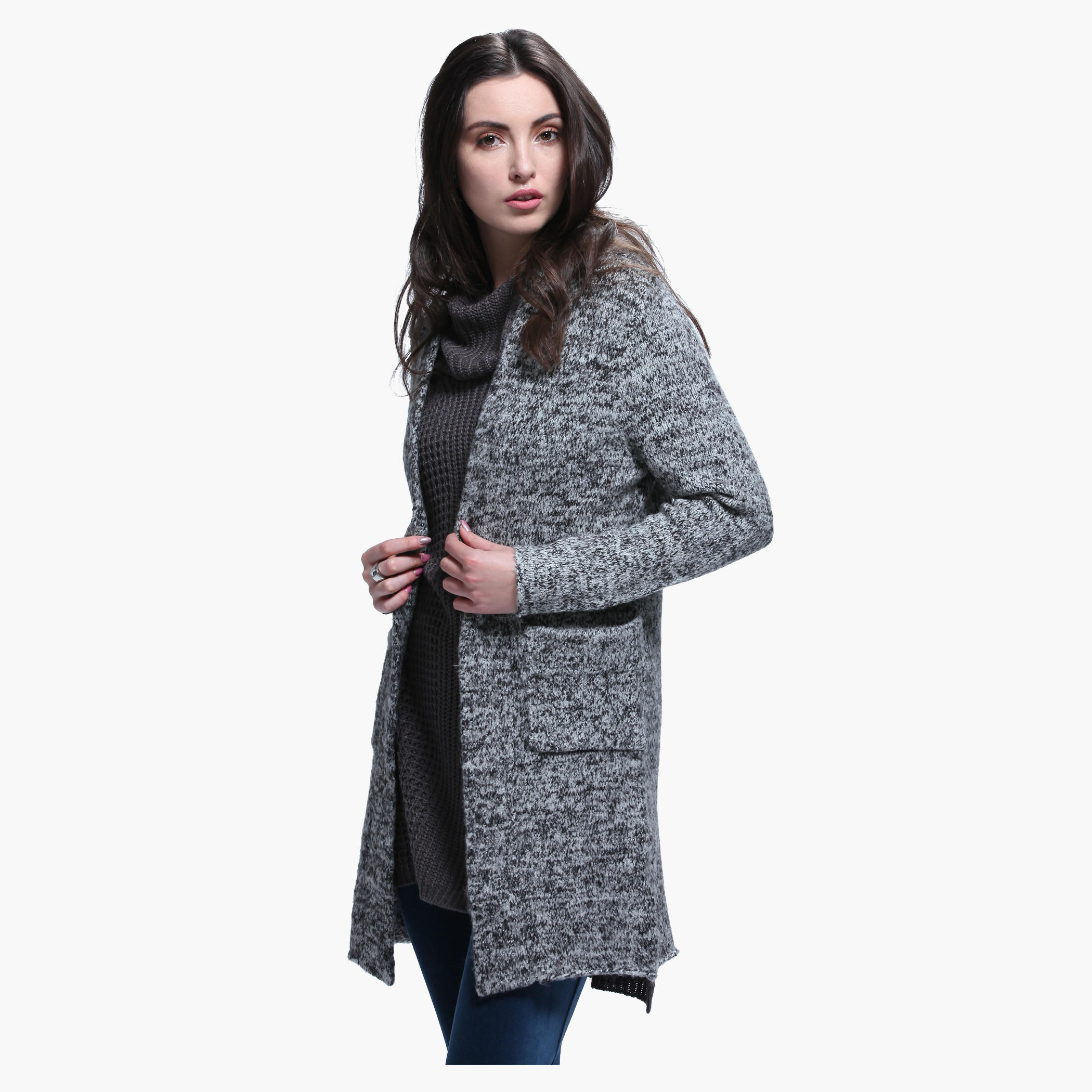 Longline Cardigan with Side Pockets-women-winterwear-cardigansandjumpers-cardigans-image-8