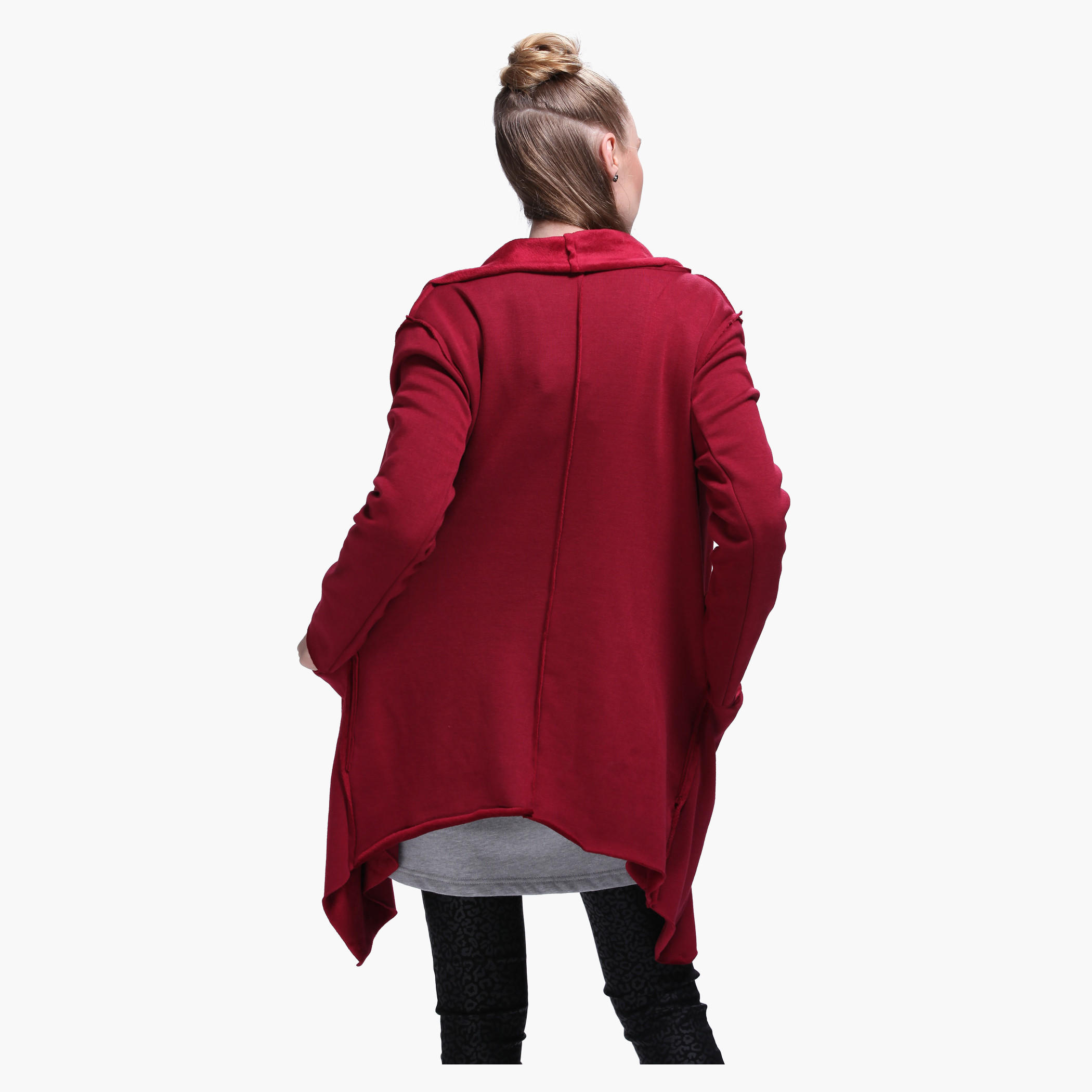 Long Sleeves Cascade Shrug with Open Front-women-winterwear-cardigansandjumpers-cardigans-image-7
