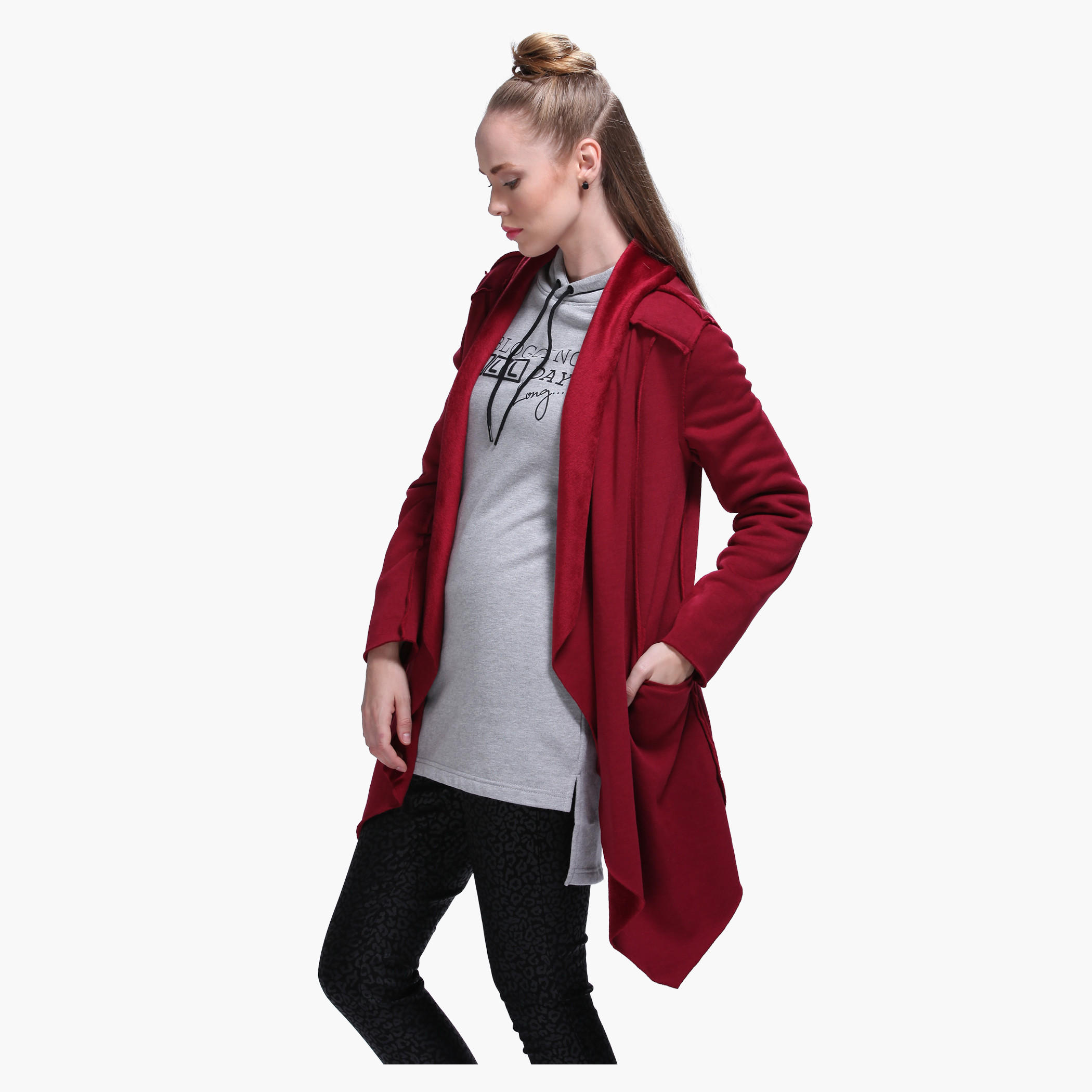 Long Sleeves Cascade Shrug with Open Front-women-winterwear-cardigansandjumpers-cardigans-image-8