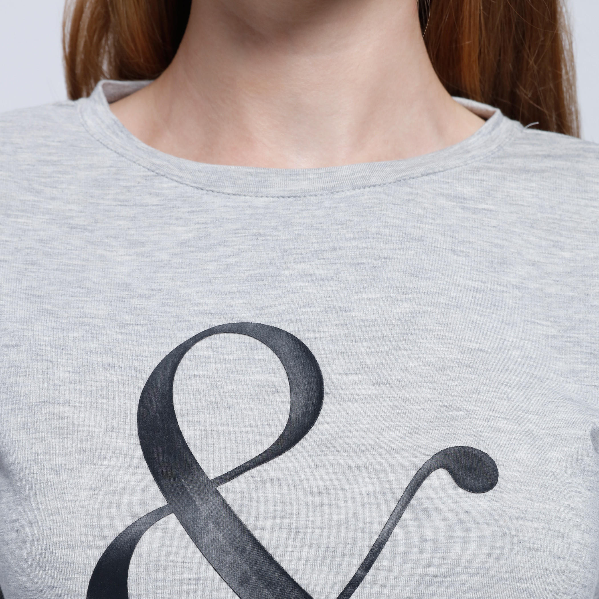 Graphic Print T-Shirt with Round Neck and Asymmetric Hem-women-clothing-tshirts-image-4