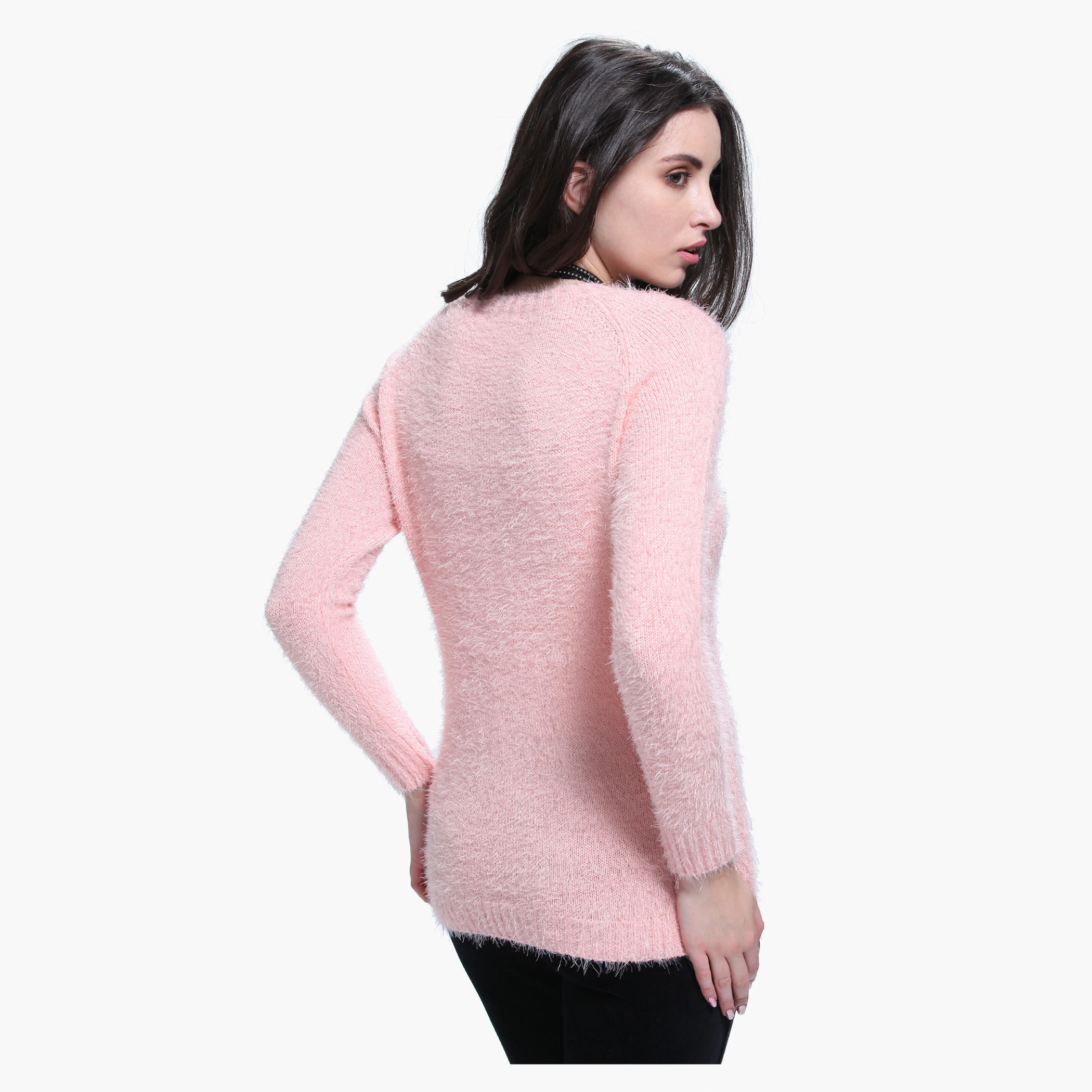 Long Sleeves Round Neck Sweat Top-women-clothing-cardigansandjumpers-jumpers-image-2