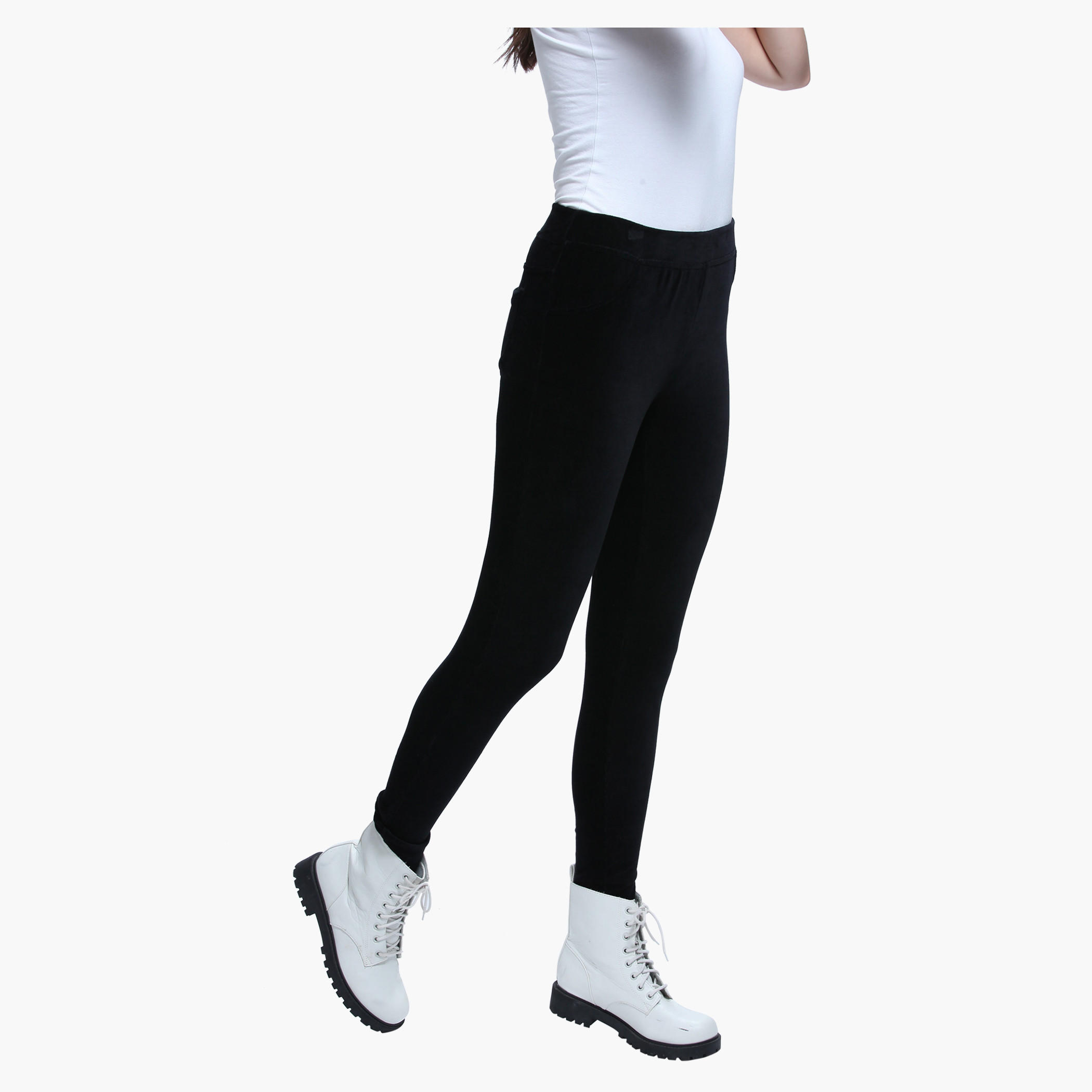 Full Length Leggings with Elasticised Waistband-women-clothing-bottoms-leggings-image-3