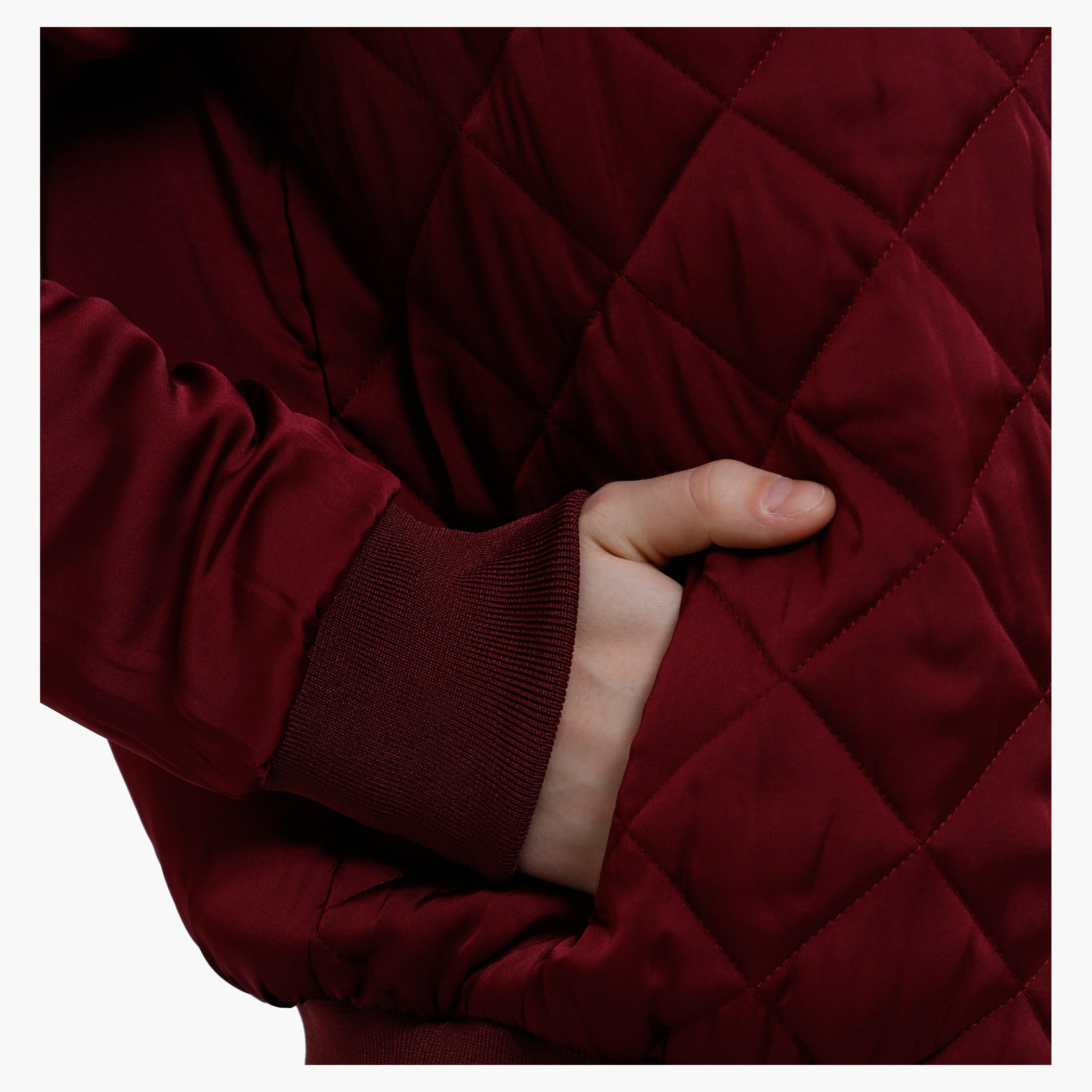 Bomber Jacket with Zip Detail and Long Sleeves-women-winterwear-coatsandjackets-jackets-image-4