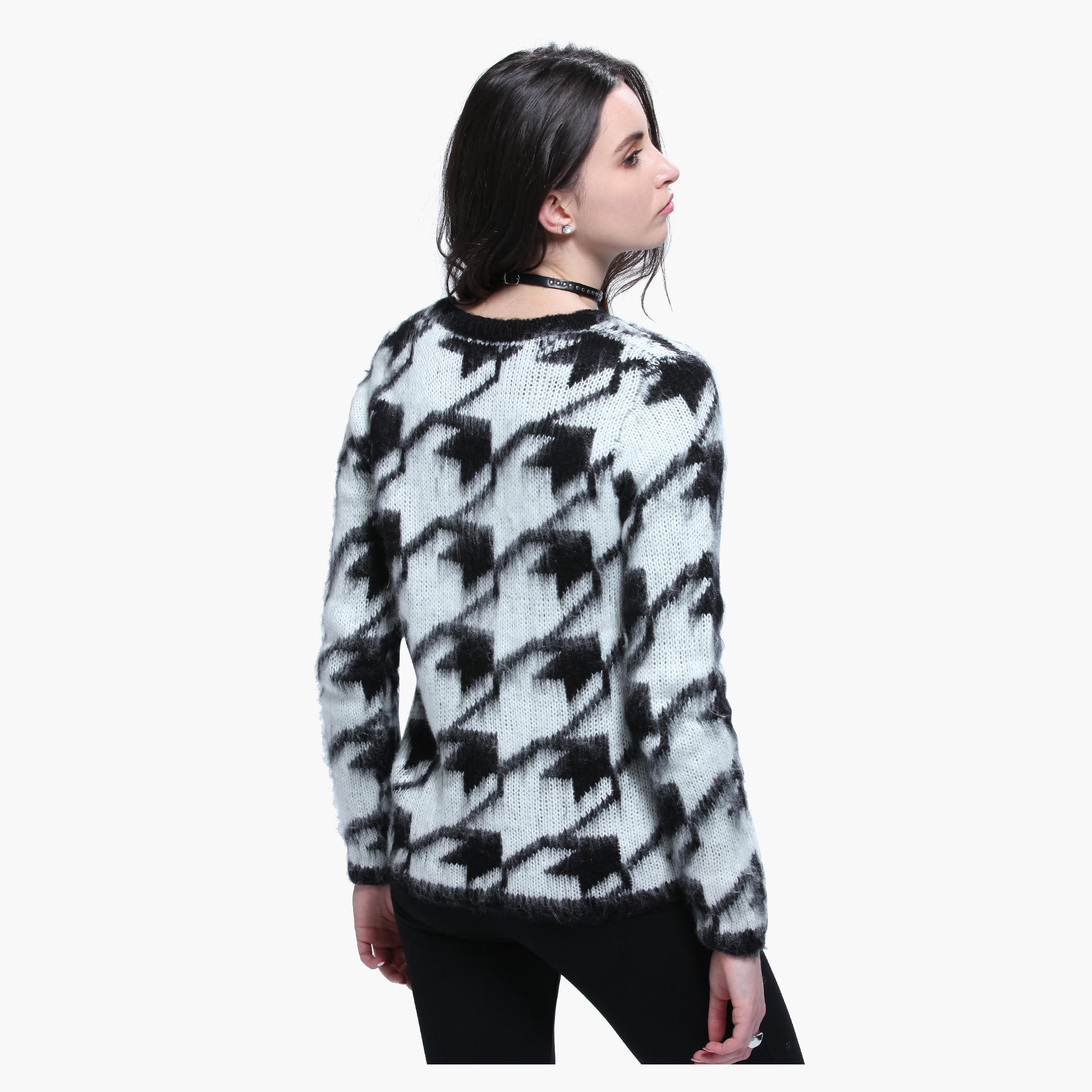 Long Sleeves Round Neck Sweater-women-clothing-cardigansandjumpers-jumpers-image-2