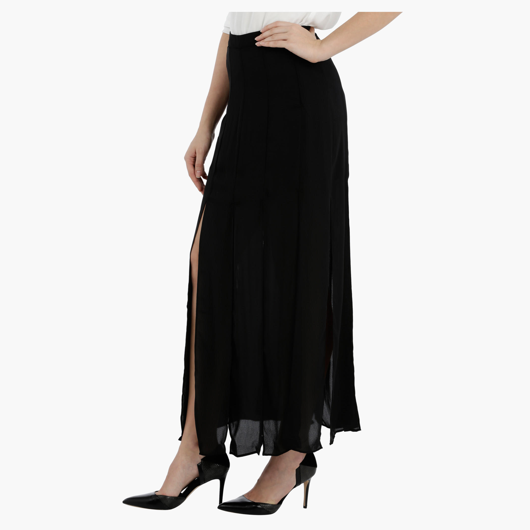 Maxi Skirt with Slit-women-clothing-bottoms-skirts-image-3