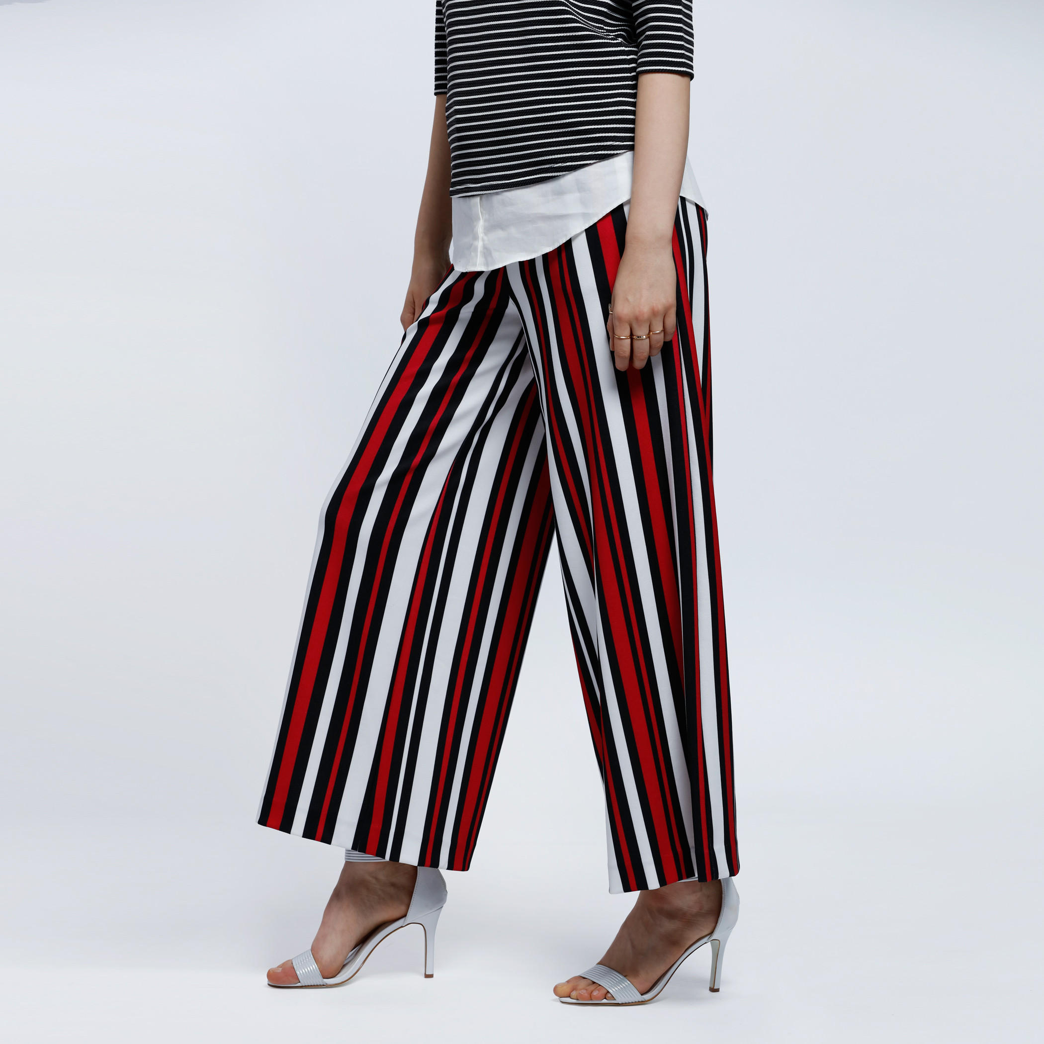 Wide Leg Trousers with Belt-women-clothing-bottoms-trousers-image-3