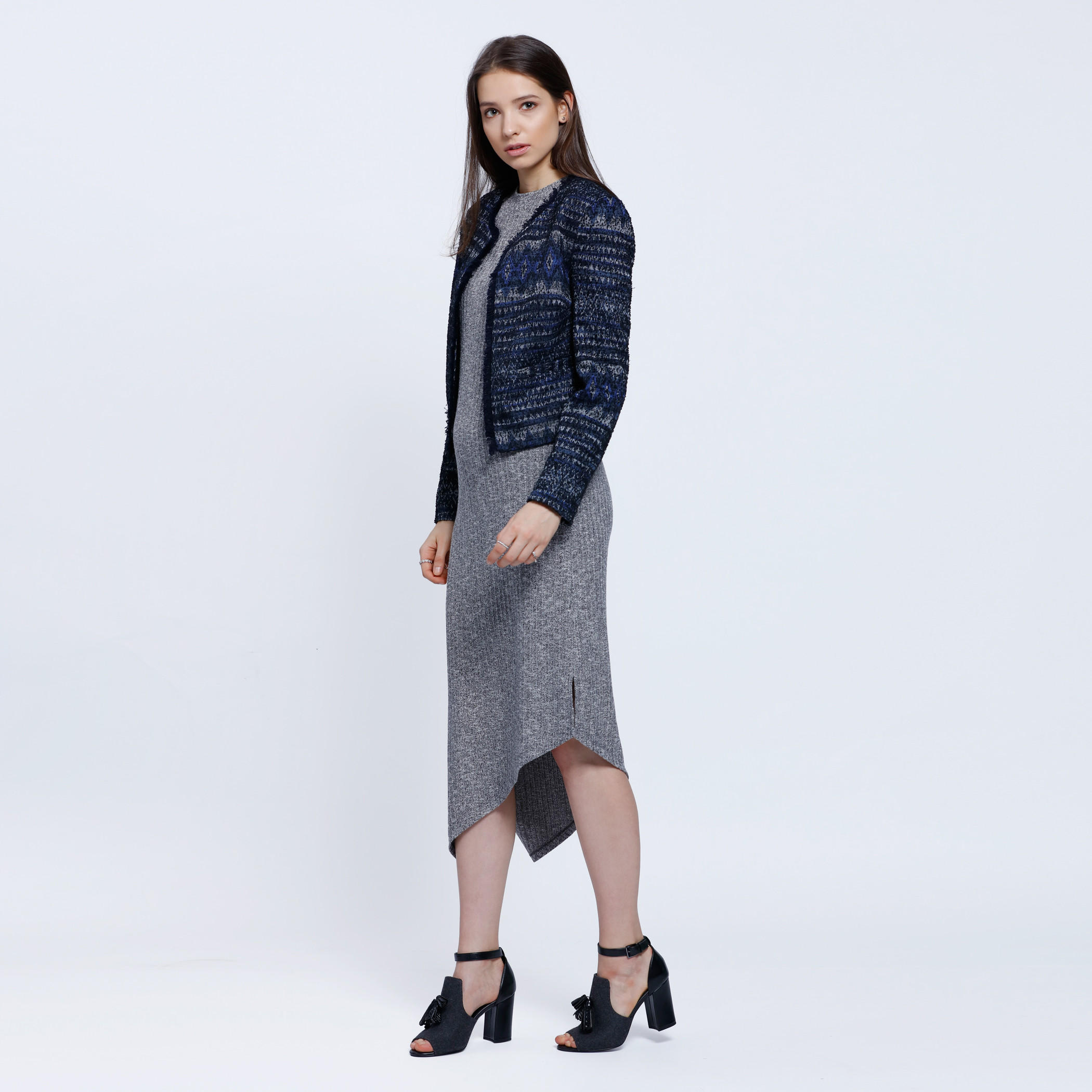 Tweed Chanel Jacket with Long Sleeves-women-winterwear-coatsandjackets-jackets-image-5