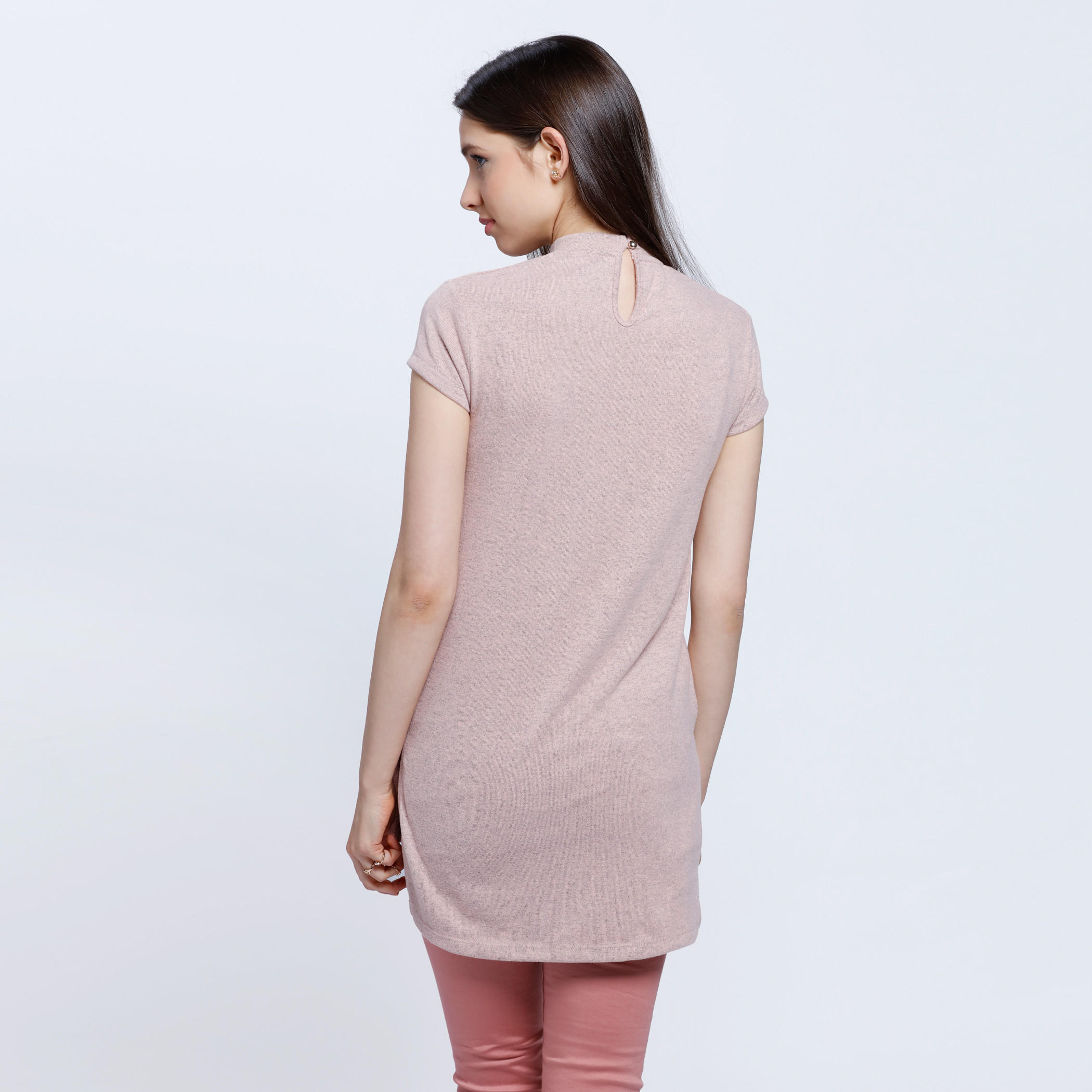 Boxy Top with V-neck Detail-women-clothing-shirtsandblouses-blouses-image-2