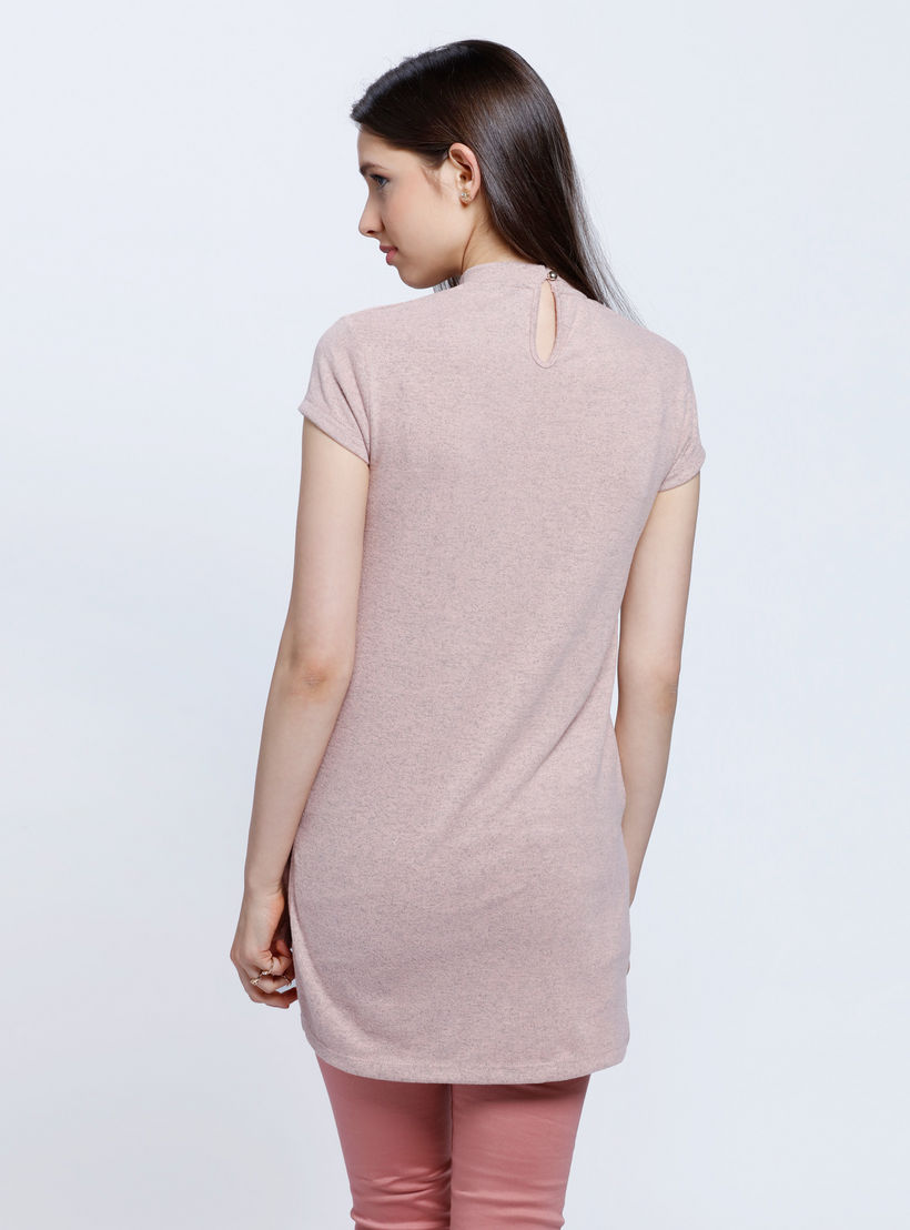 Boxy Top with V-neck Detail-women-clothing-shirtsandblouses-blouses-image-4