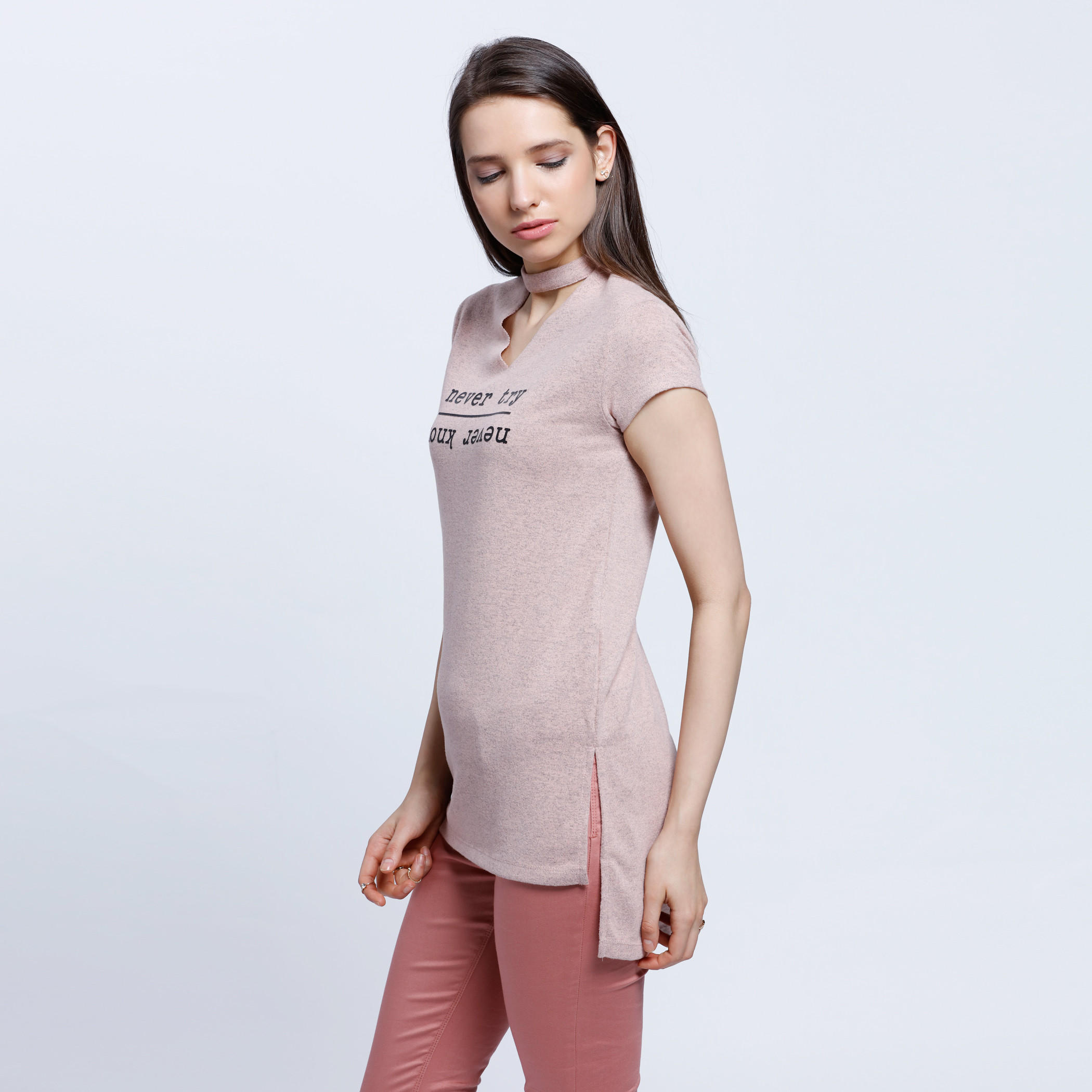 Boxy Top with V-neck Detail-women-clothing-shirtsandblouses-blouses-image-3