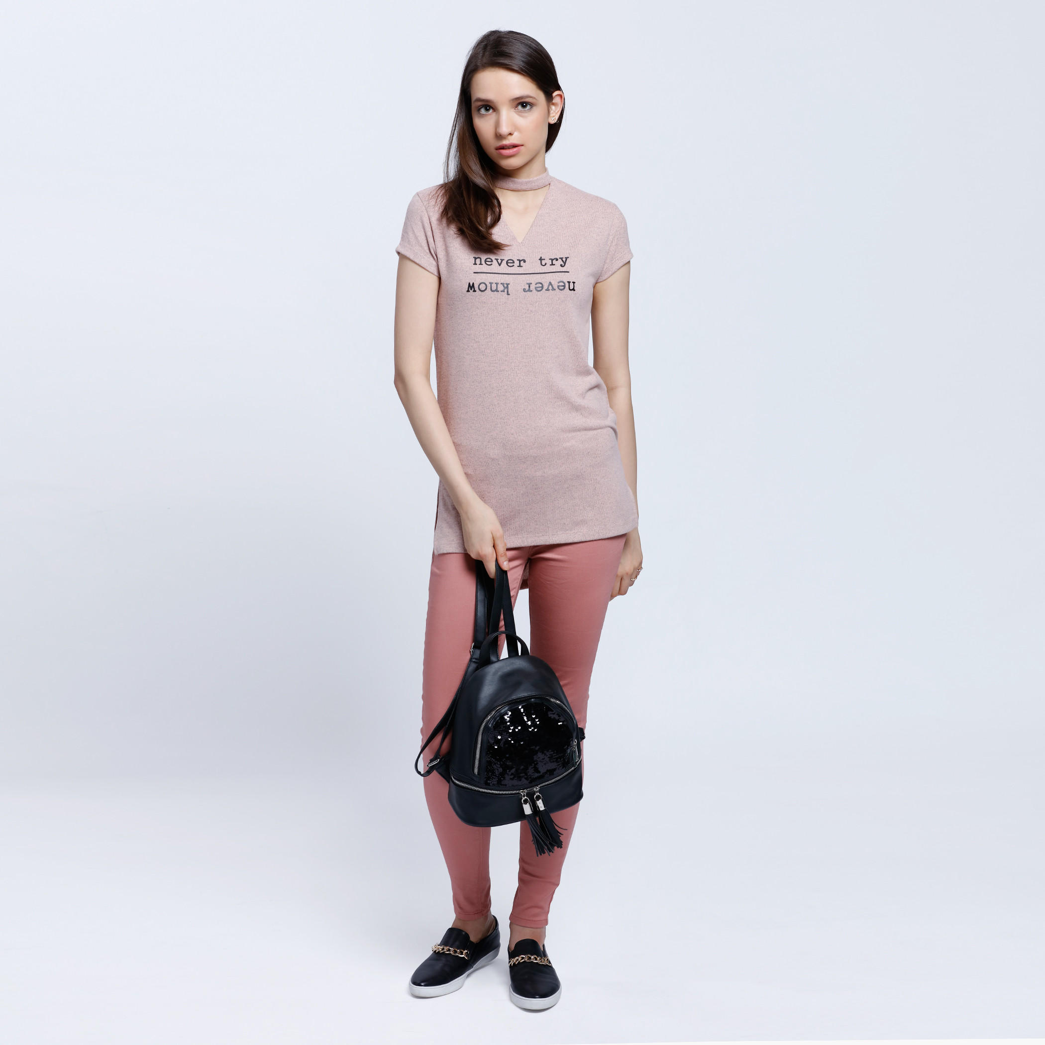 Boxy Top with V-neck Detail-women-clothing-shirtsandblouses-blouses-image-1