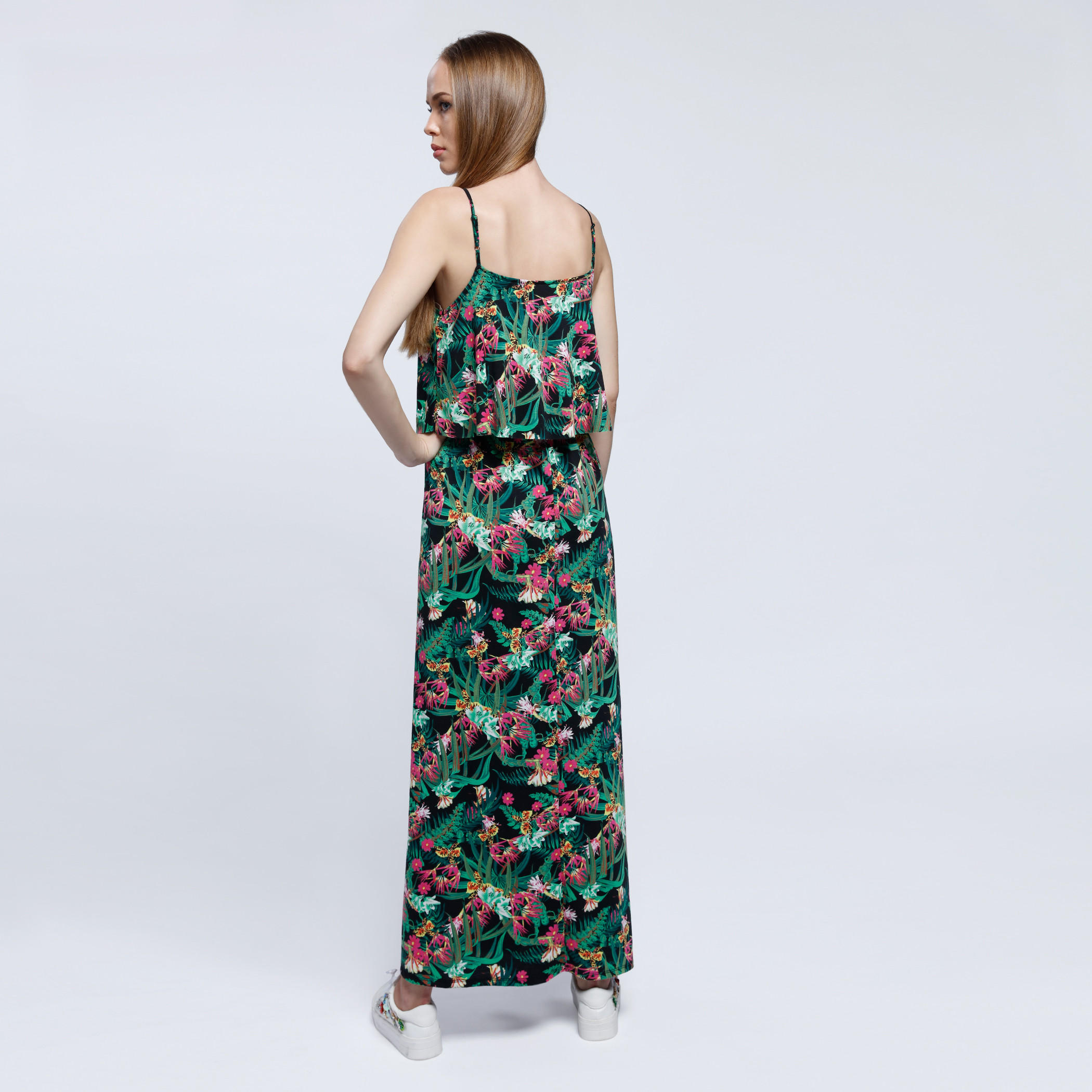 Strappy Double Layer Maxi Dress-women-clothing-dresses-image-7