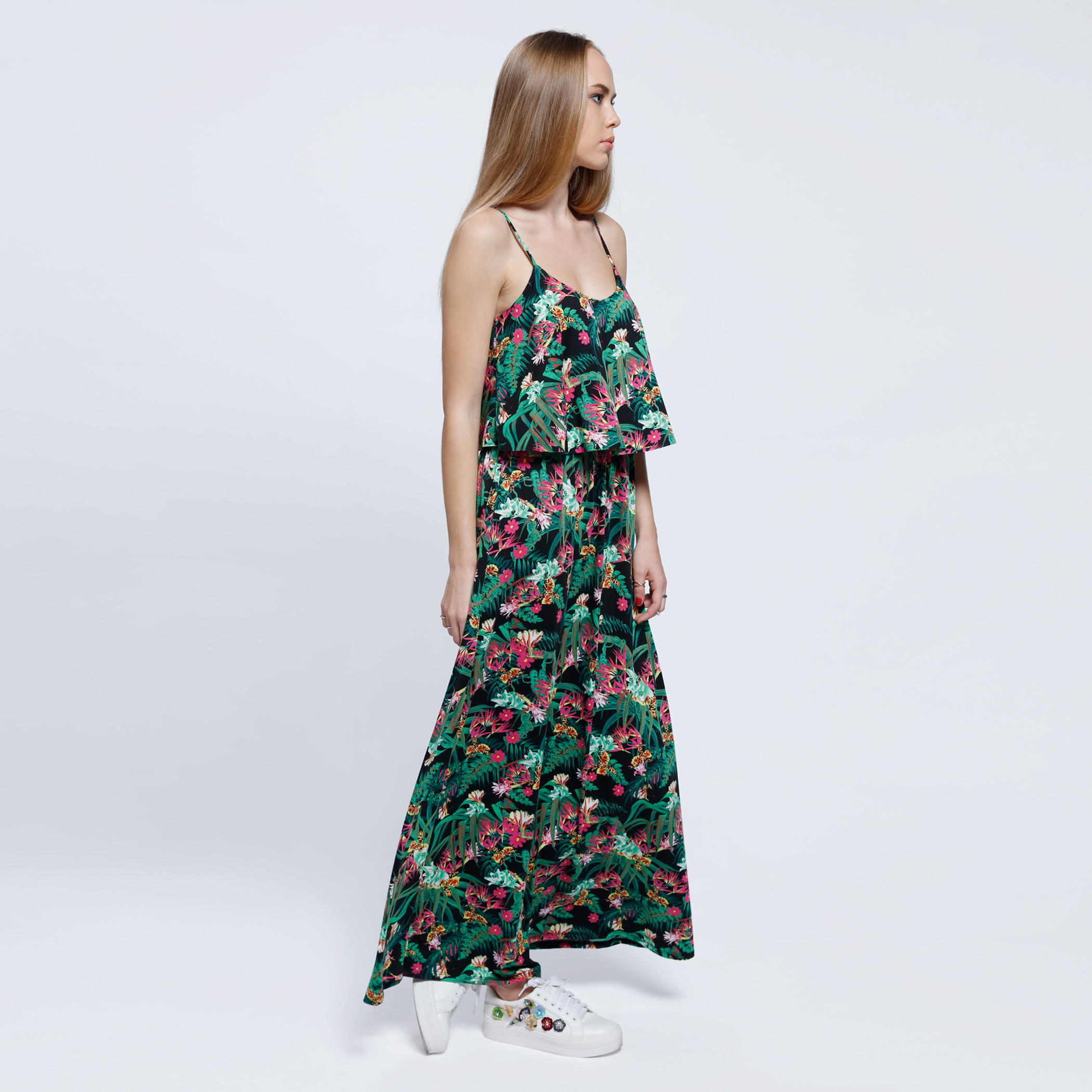 Strappy Double Layer Maxi Dress-women-clothing-dresses-image-6