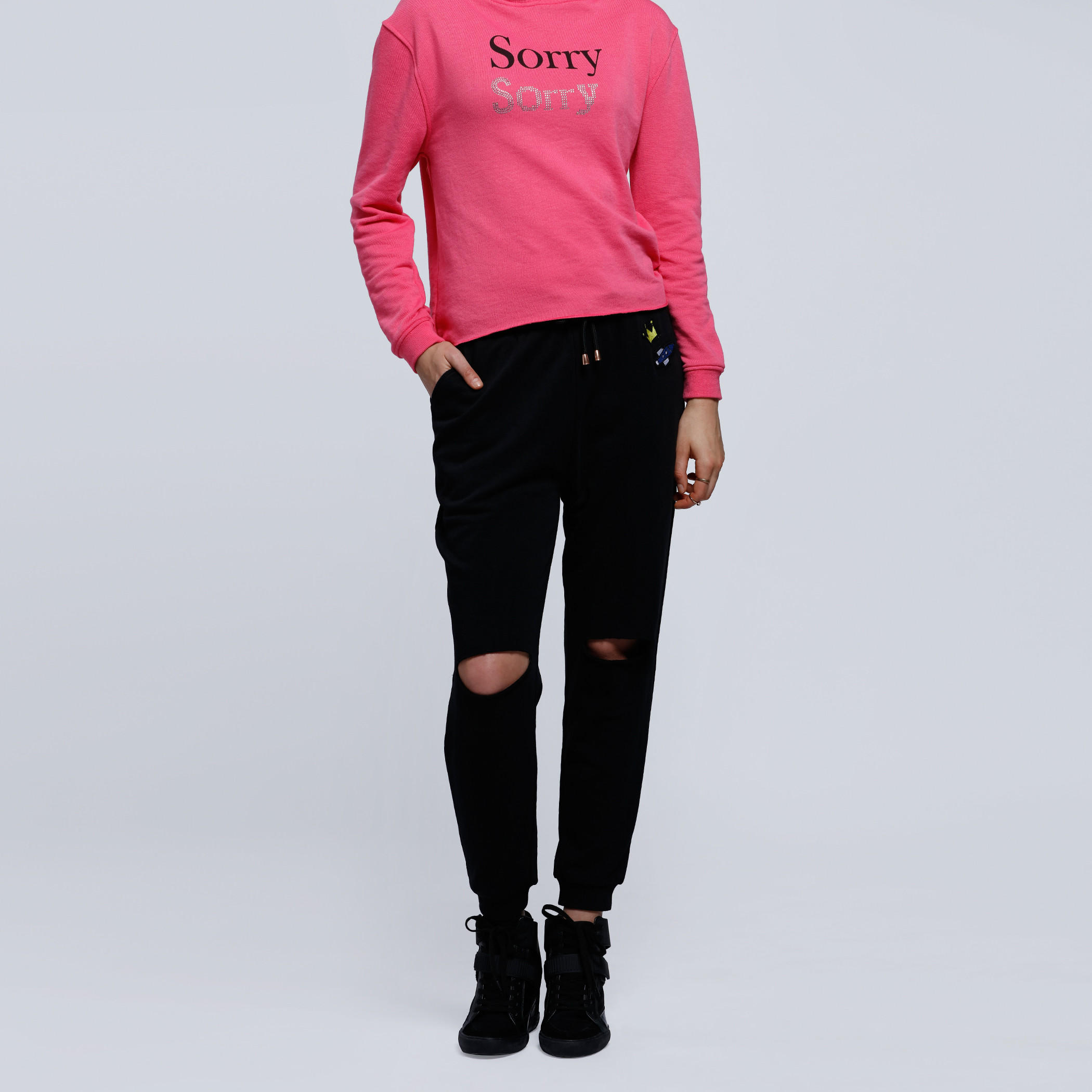 Full Length Joggers with Elasticised Waistband-women-clothing-bottoms-joggers-image-5