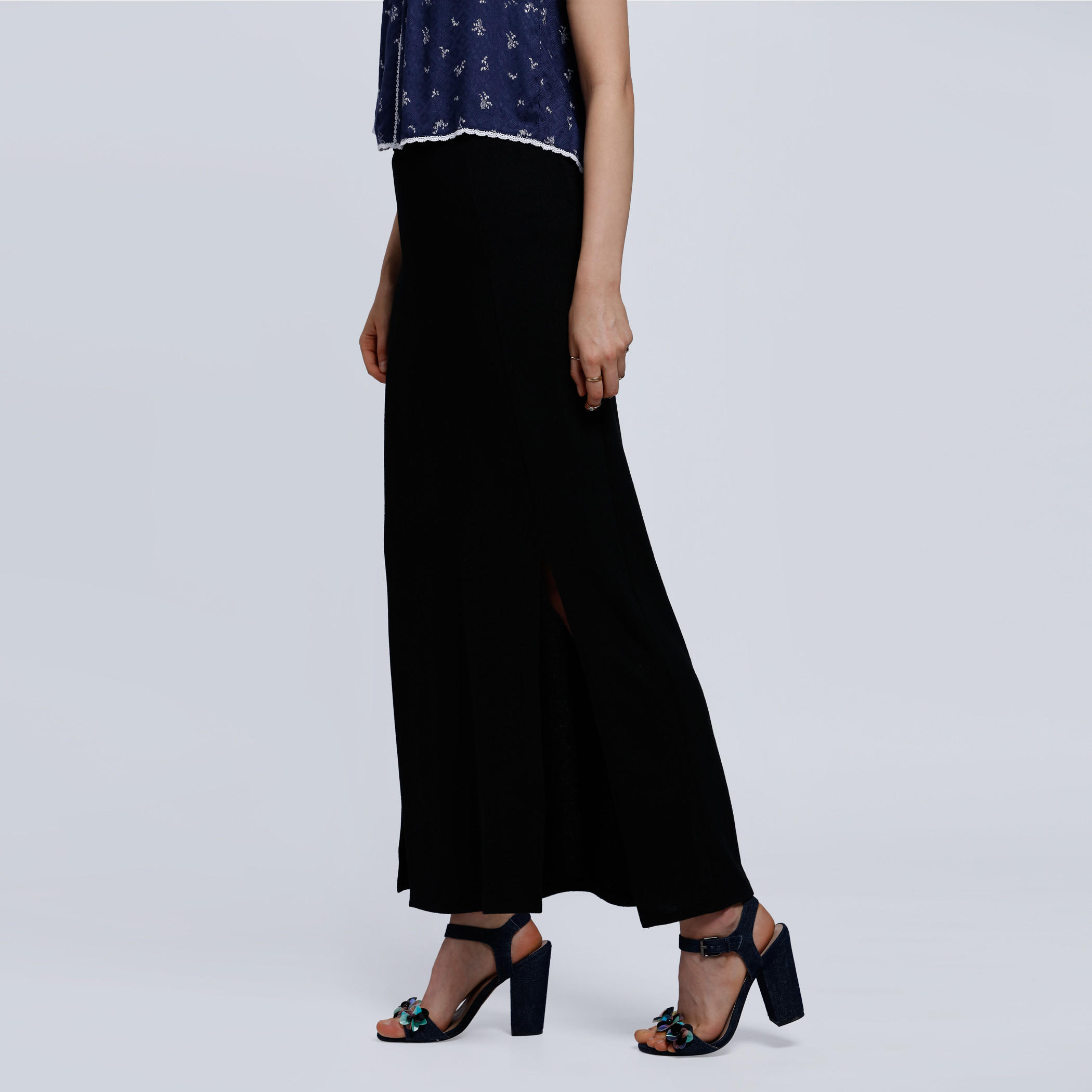 Maxi Skirt with Front Slits-women-clothing-bottoms-skirts-image-3