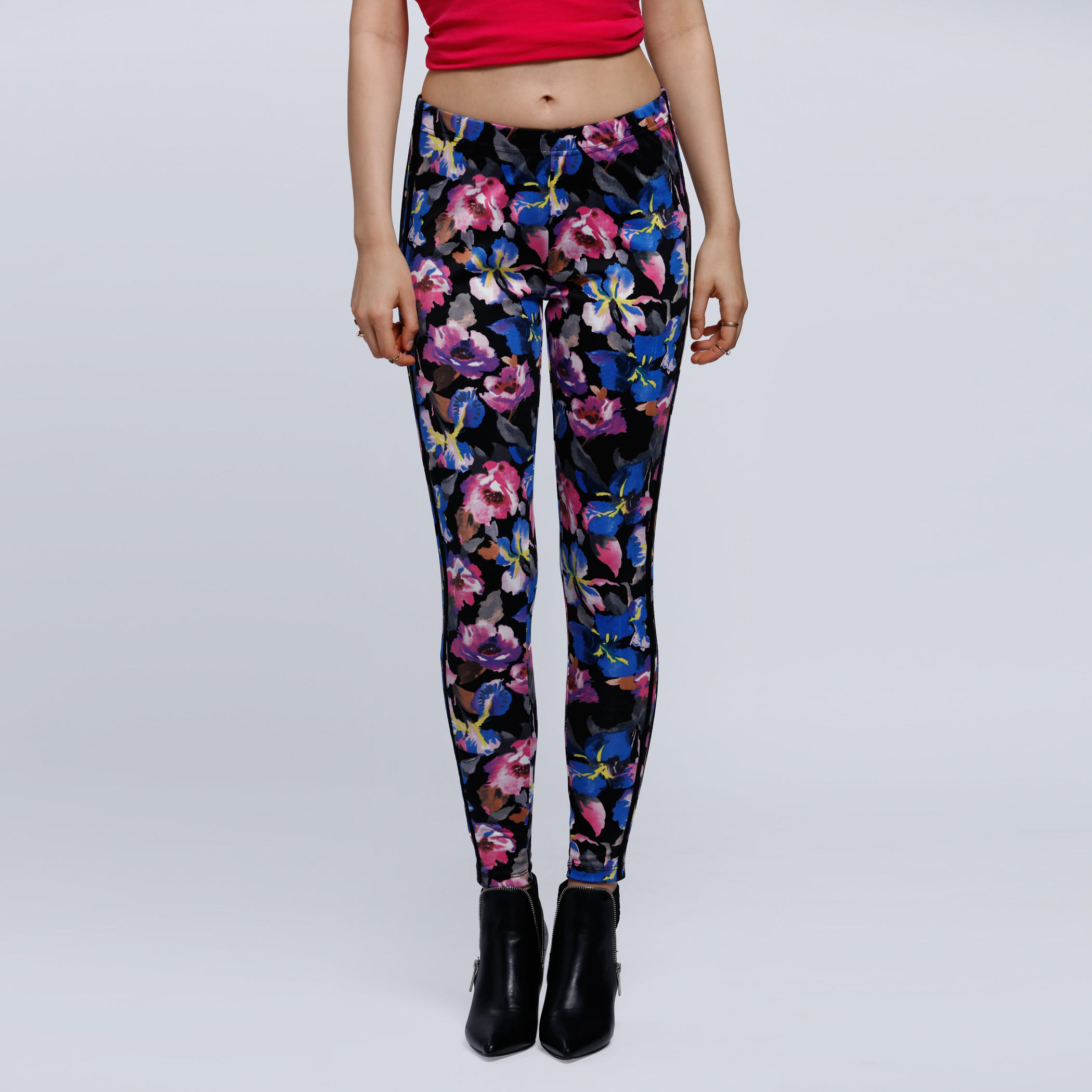 Full Length Leggings with Elasticised Waistband-women-clothing-bottoms-leggings-image-1
