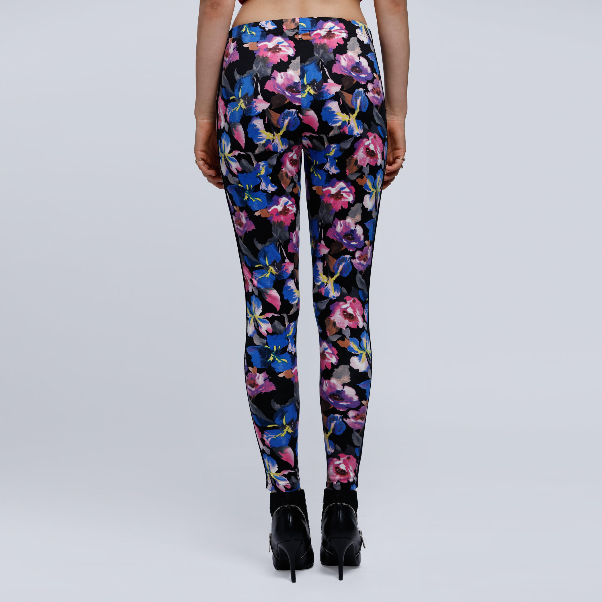 Full Length Leggings with Elasticised Waistband-women-clothing-bottoms-leggings-image-2