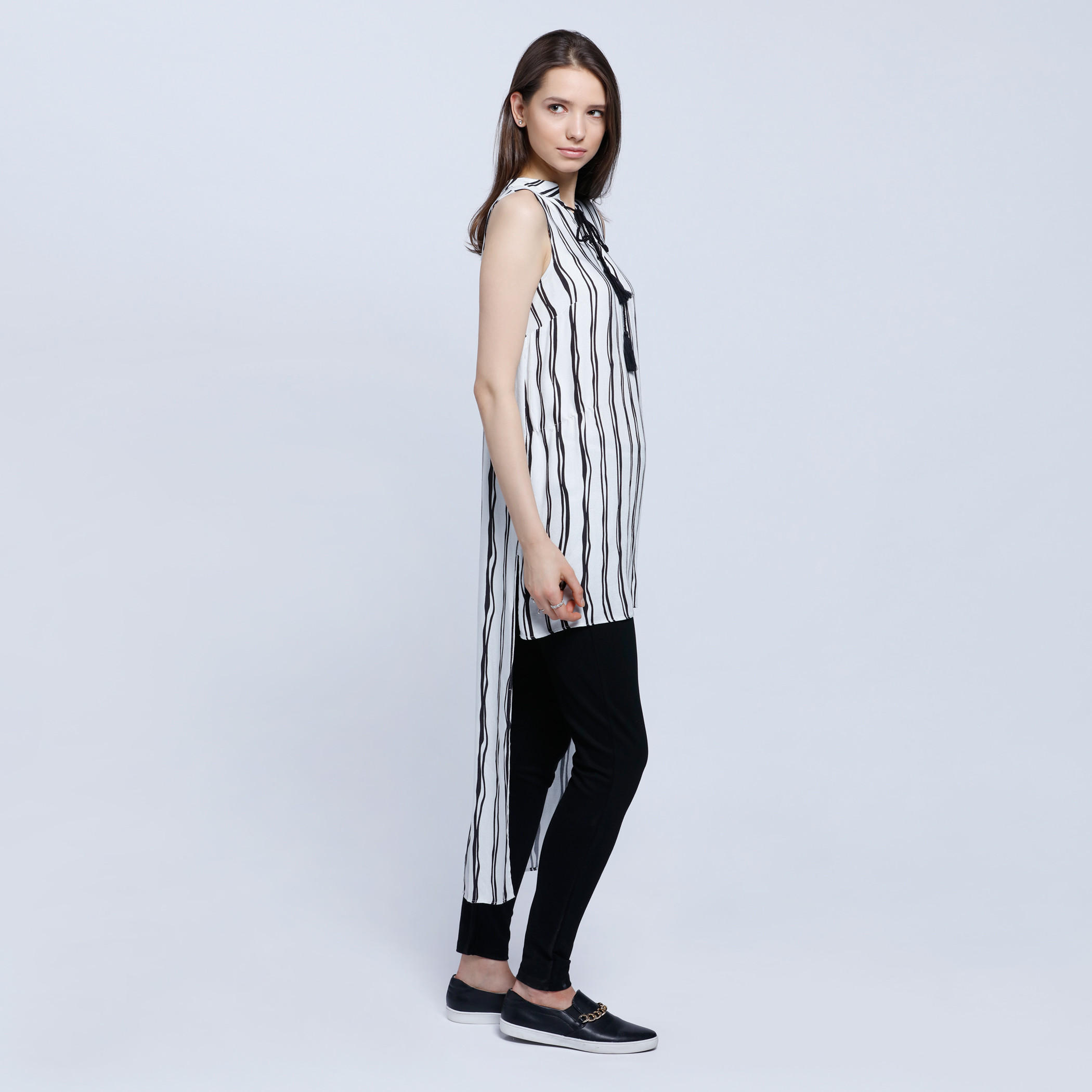 Long Striped Sleeveless Shirt with High-Low Hem-women-clothing-shirtsandblouses-blouses-image-3