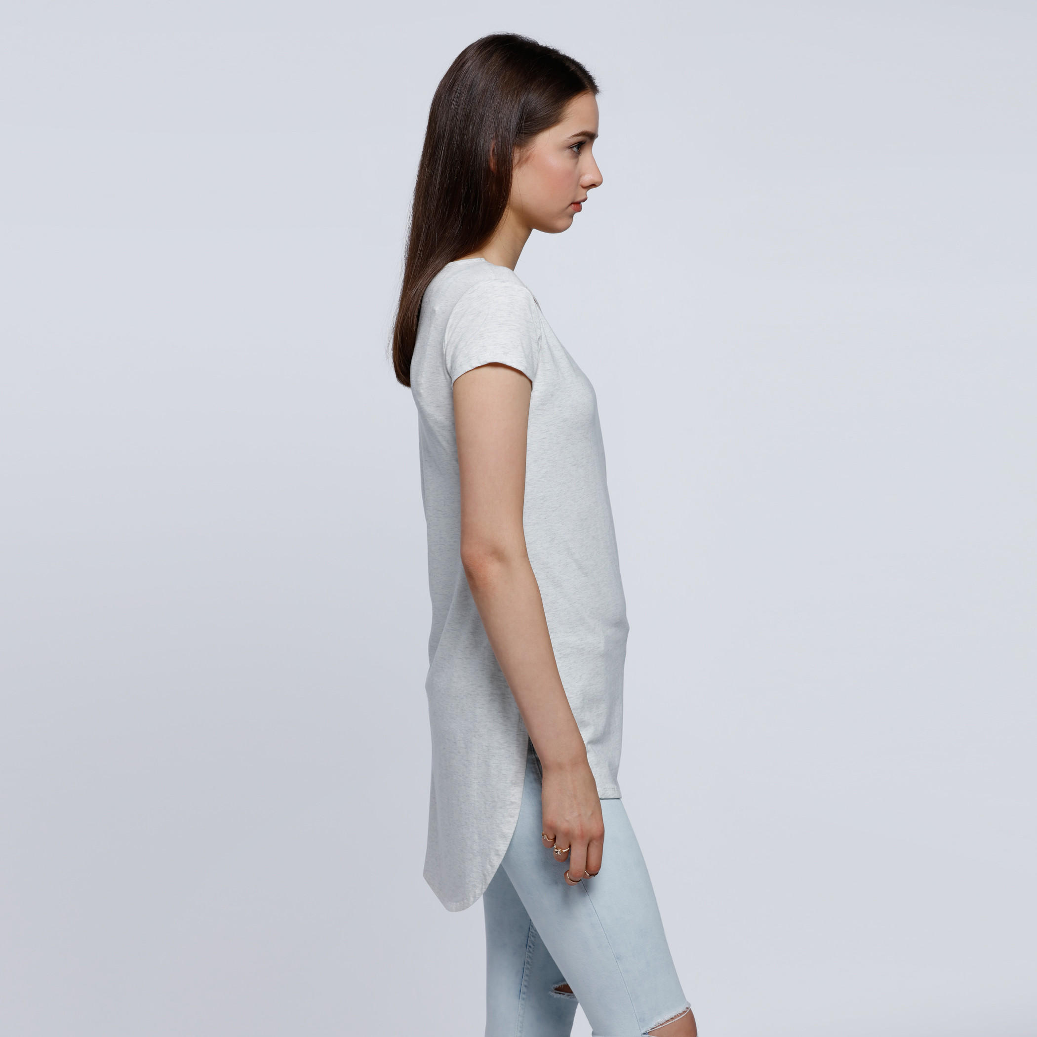 V-Neck T-Shirt With Front Strap Detail and Short Sleeves-women-clothing-tshirts-image-8
