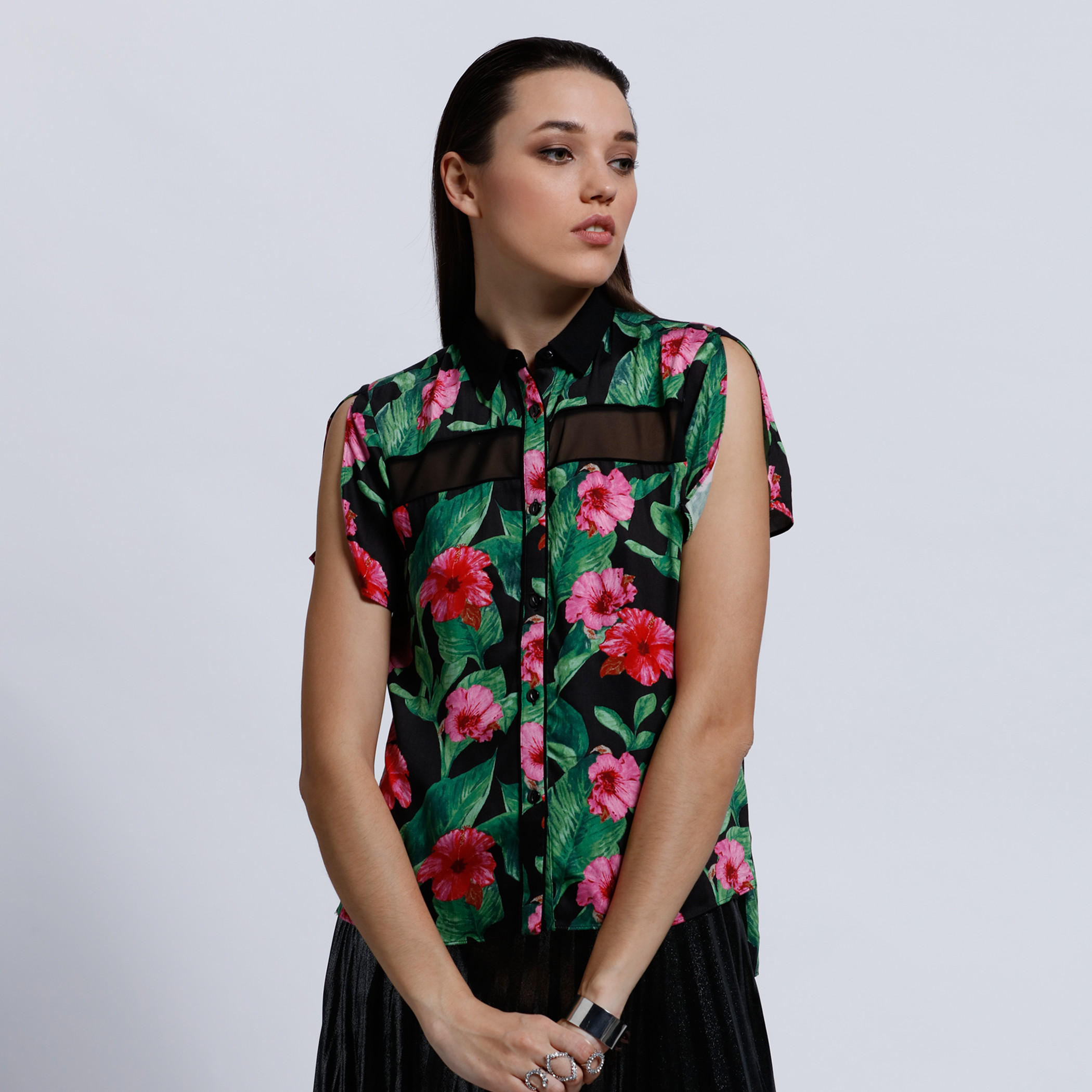 Printed Top with Complete Placket-women-clothing-shirtsandblouses-blouses-image-1