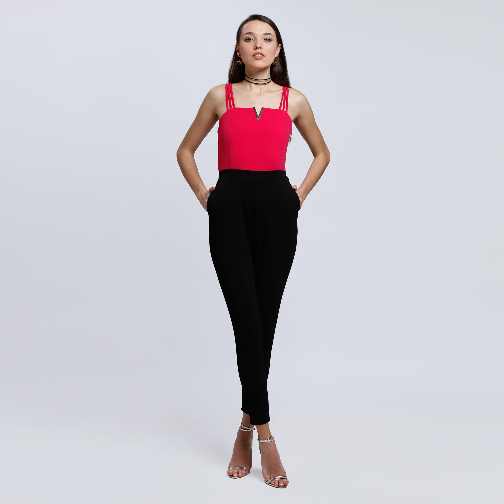 Full Length Sleeveless Jumpsuit-women-clothing-jumpsuits-image-1