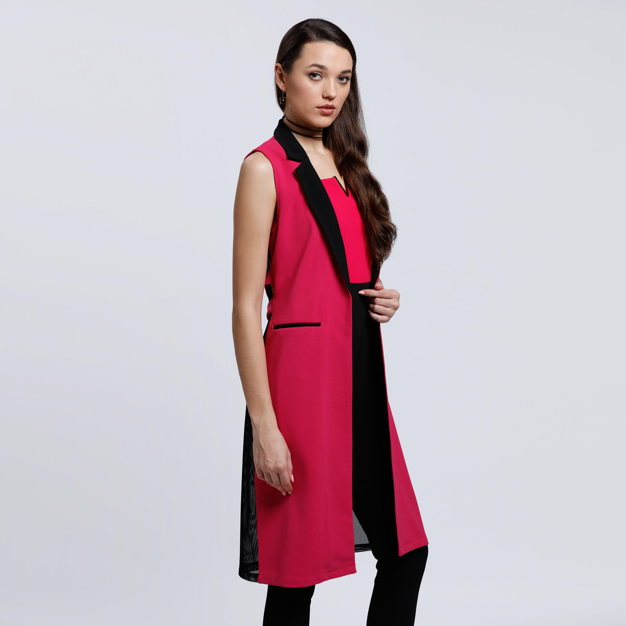 Sleeveless Midi Jacket-women-winterwear-coatsandjackets-jackets-image-3
