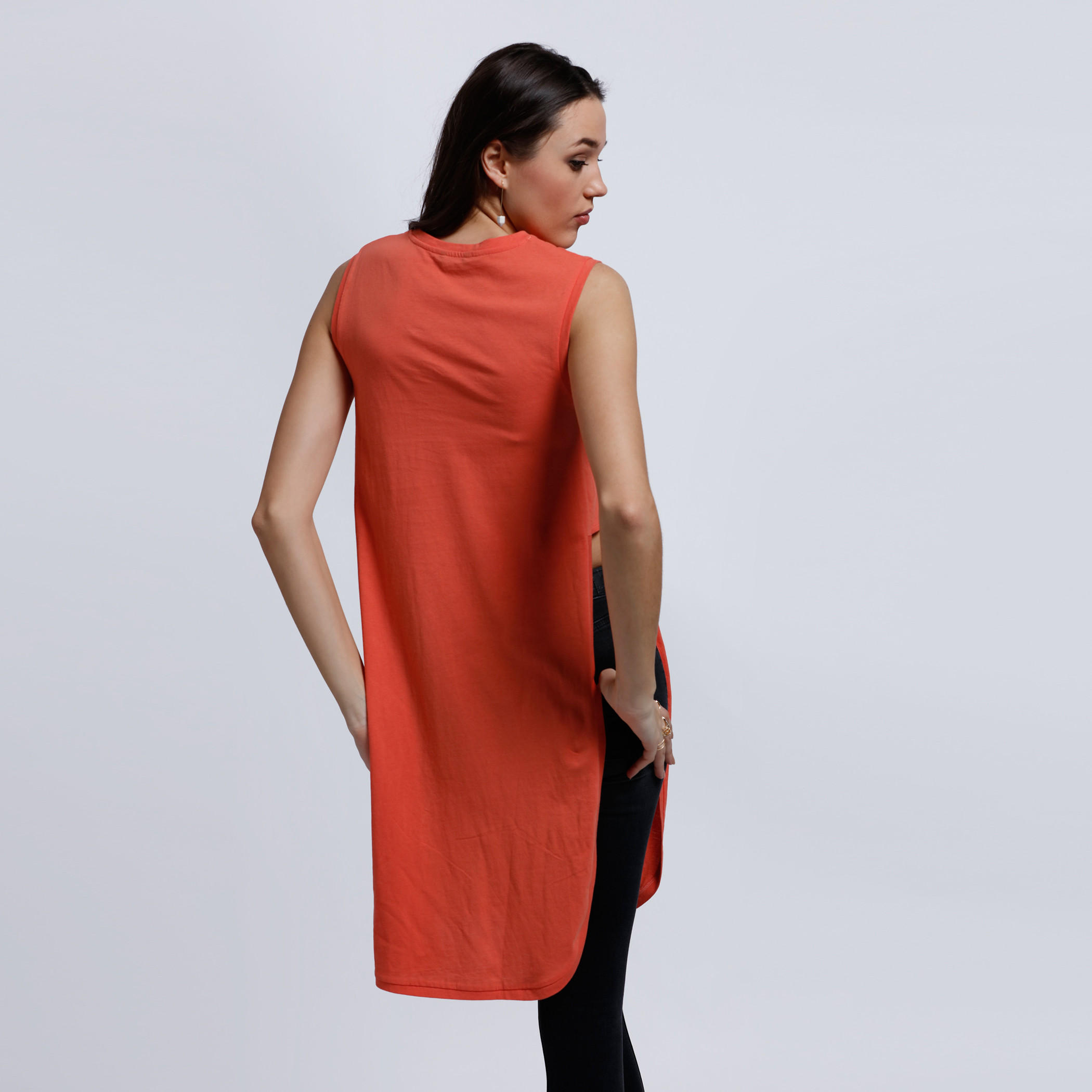 Printed Sleeveless Top with Round Neckline-women-clothing-shirtsandblouses-blouses-image-2