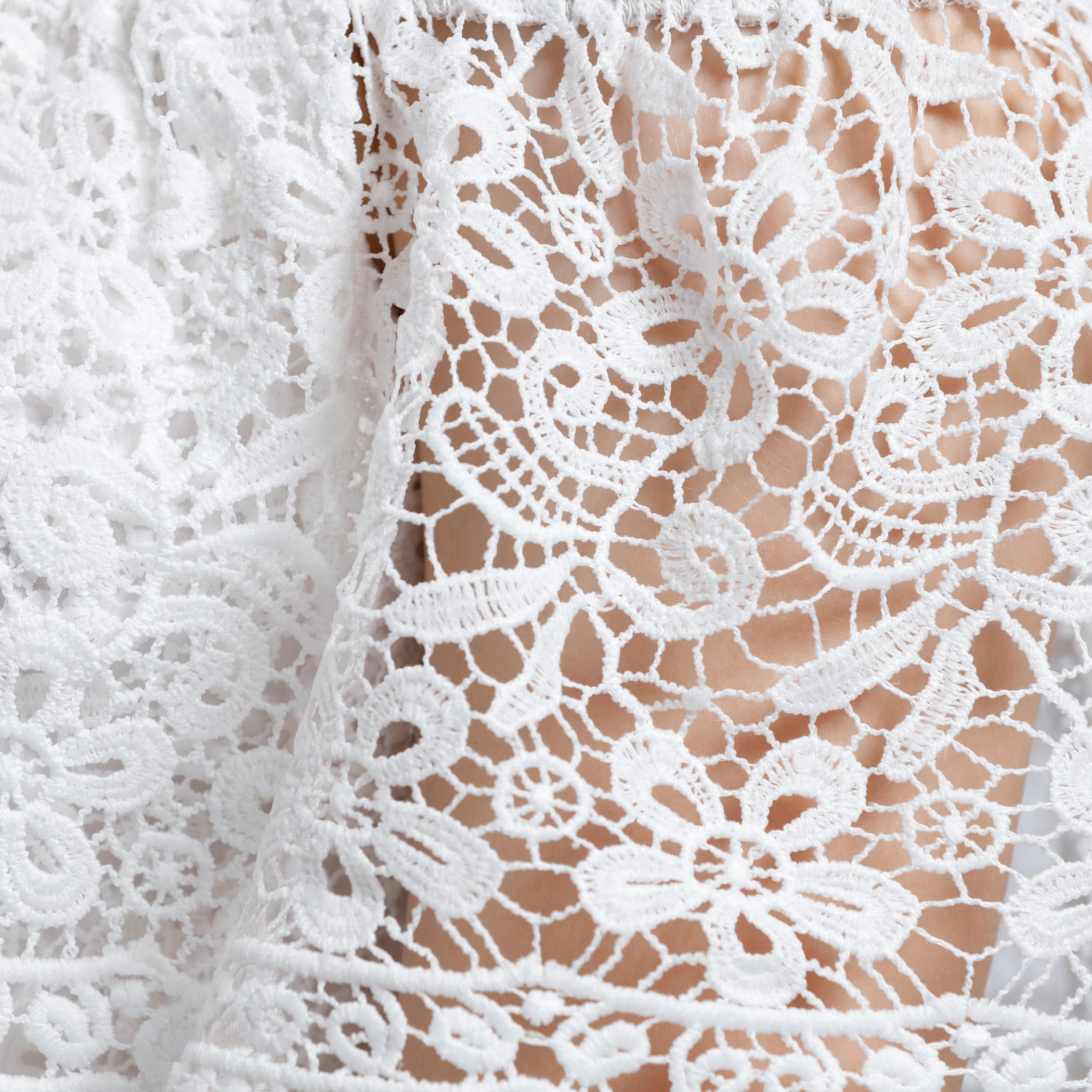 Off Shoulder Dress with Lace Detail -women-clothing-dresses-image-4