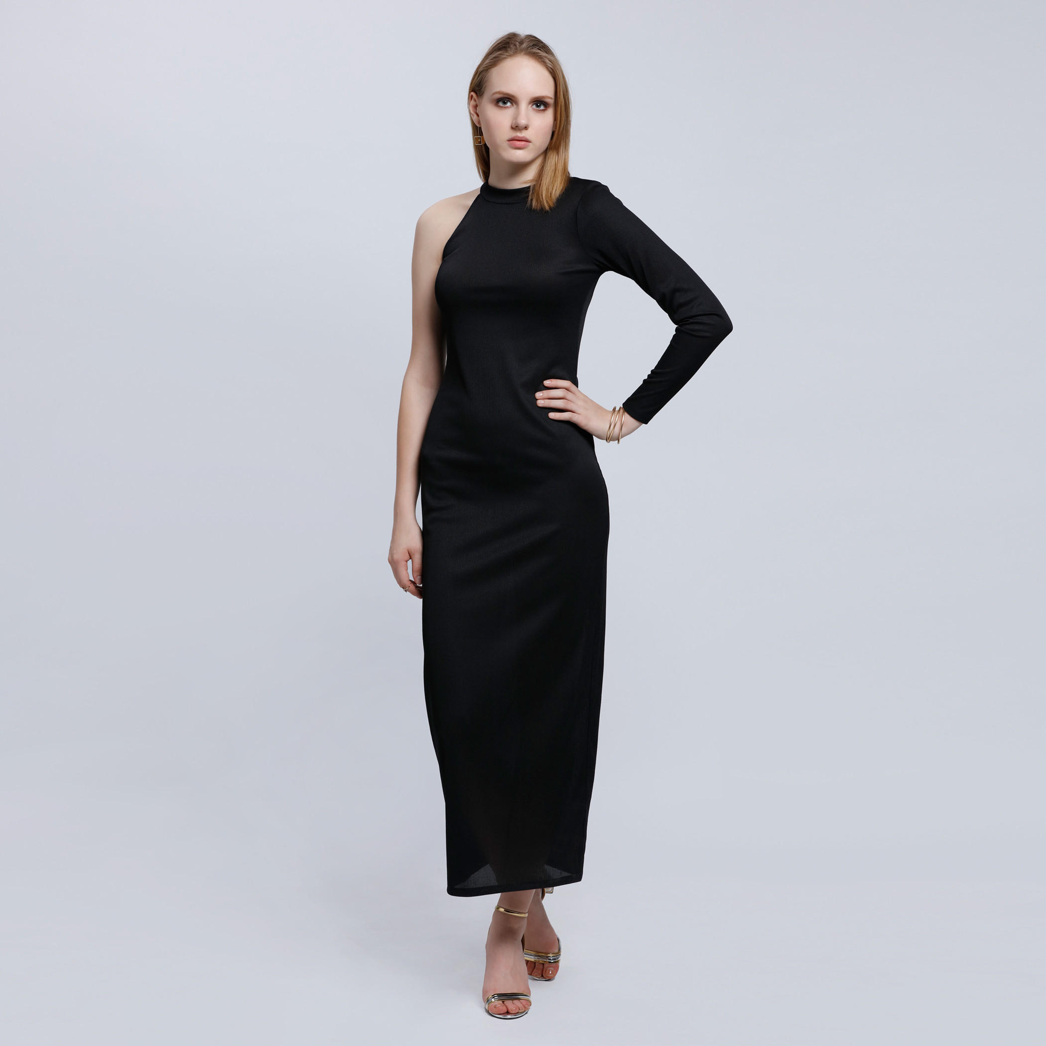 One Shoulder Midi Dress-women-clothing-dresses-image-5