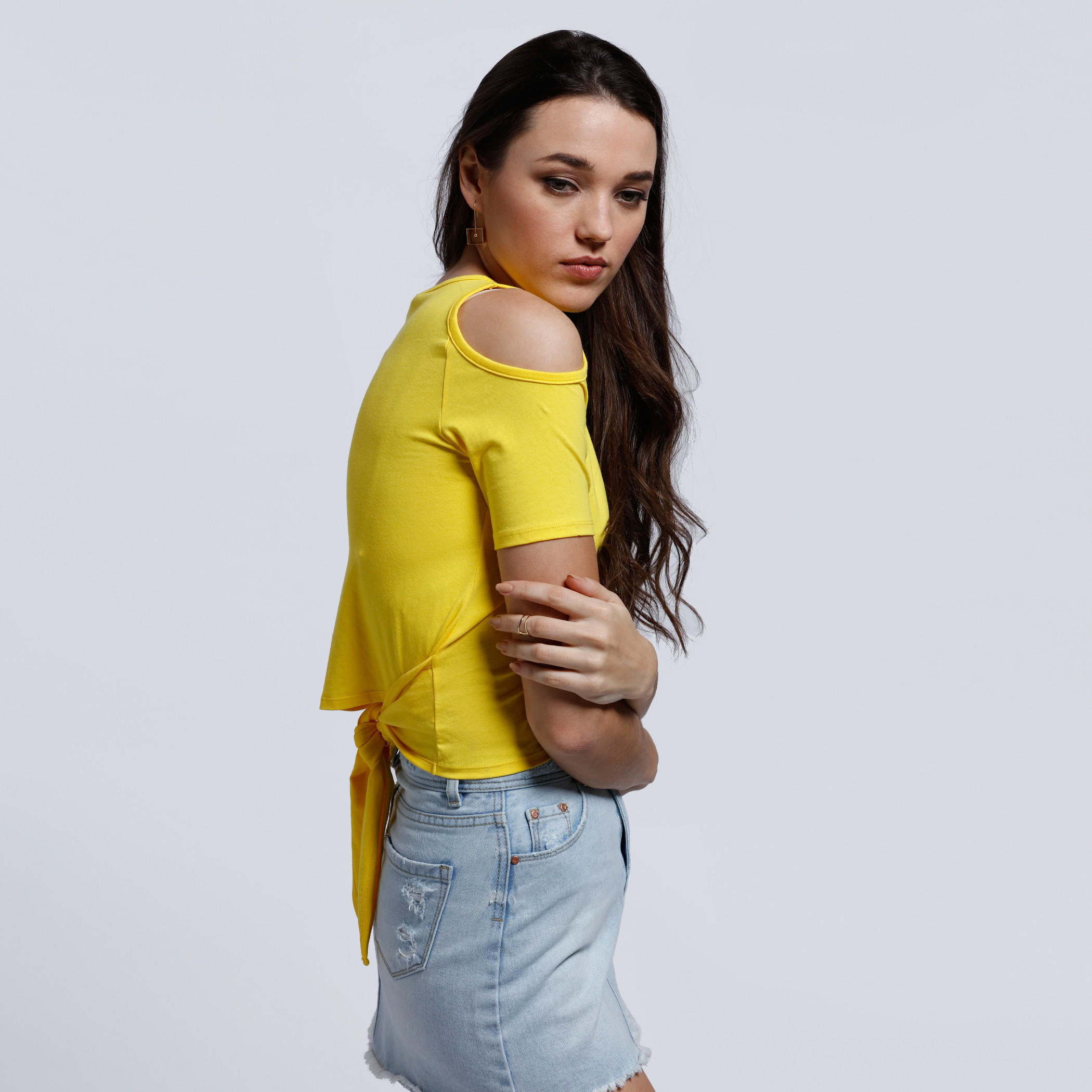 Cold Shoulder Top with Round Neck-women-clothing-shirtsandblouses-blouses-image-8