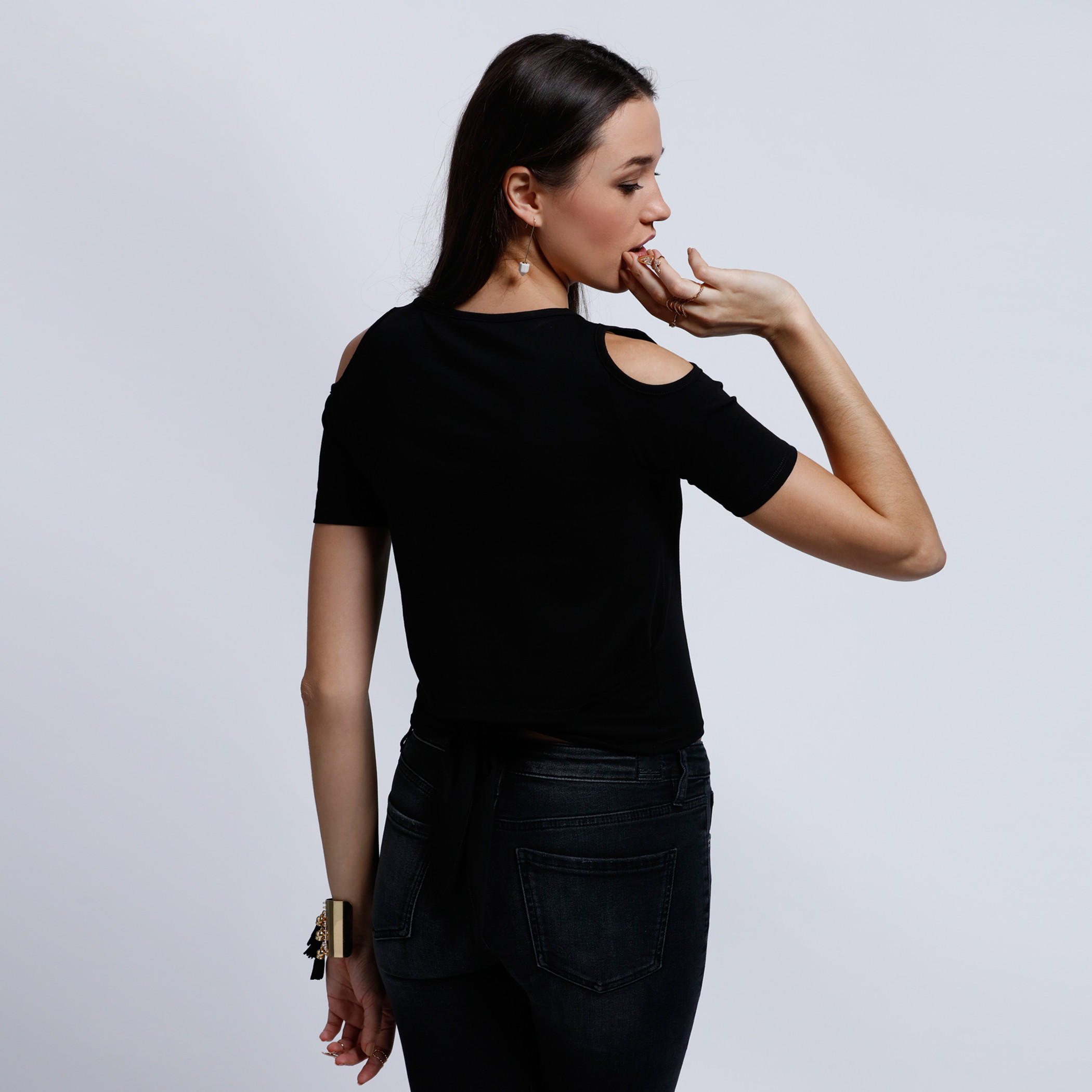 Cold Shoulder Top with Round Neck-women-clothing-shirtsandblouses-blouses-image-4