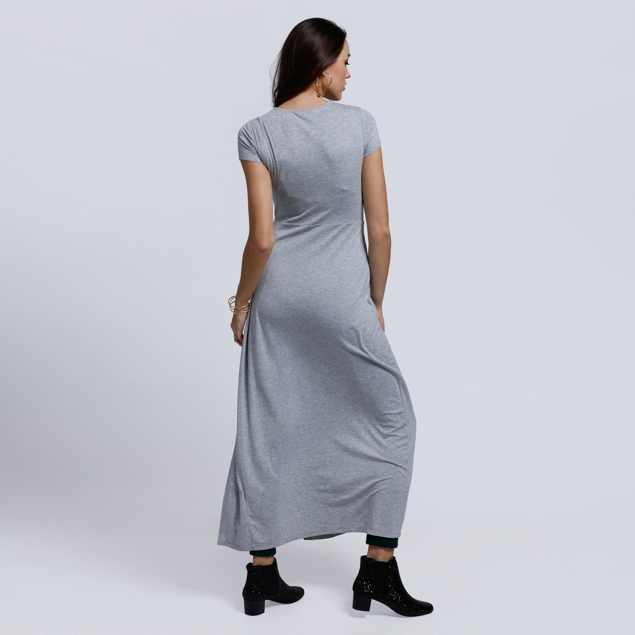 Embroidered Short Sleeves Tunic Top with Side Slits-women-clothing-shirtsandblouses-blouses-image-2