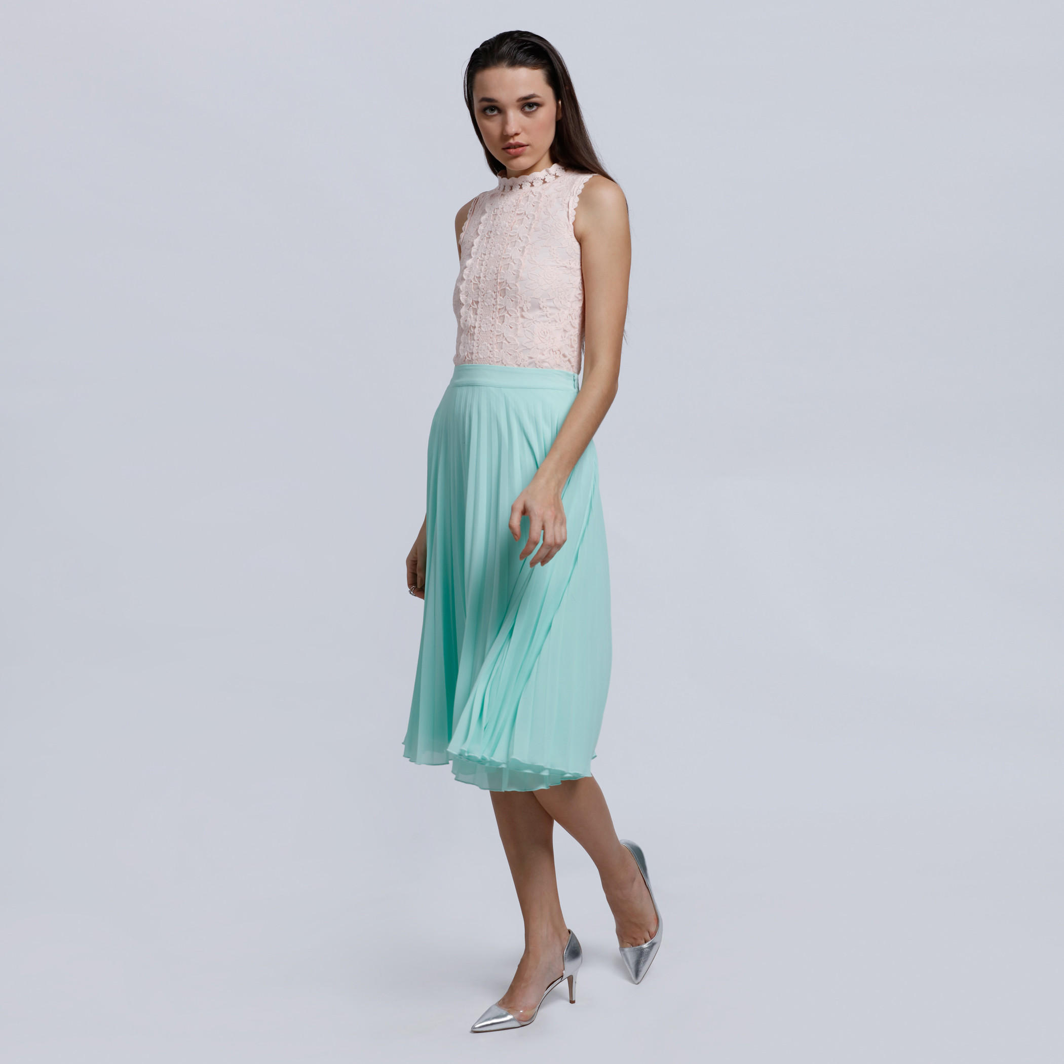 Knee Length Skirt with Elasticised Waistband-women-clothing-bottoms-skirts-image-5