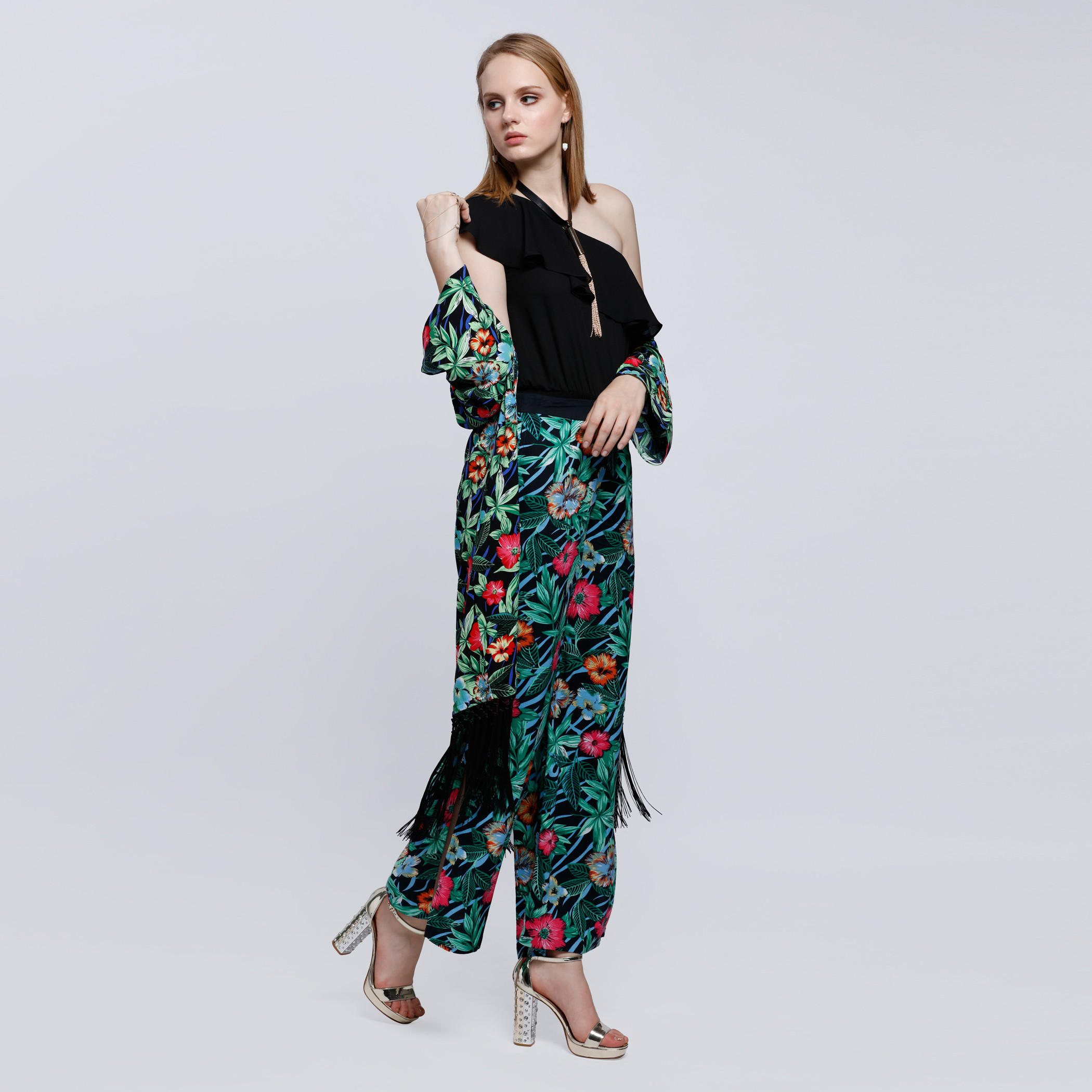 Printed Palazzo Pants with Elasticised Waistband-women-clothing-bottoms-trousers-image-5